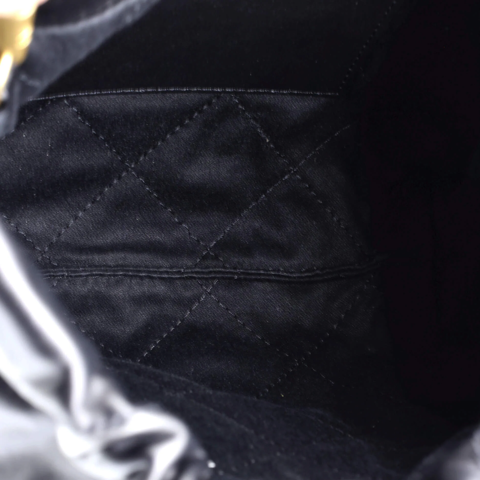 22 Chain Hobo Quilted Calfskin Mini - Image 5