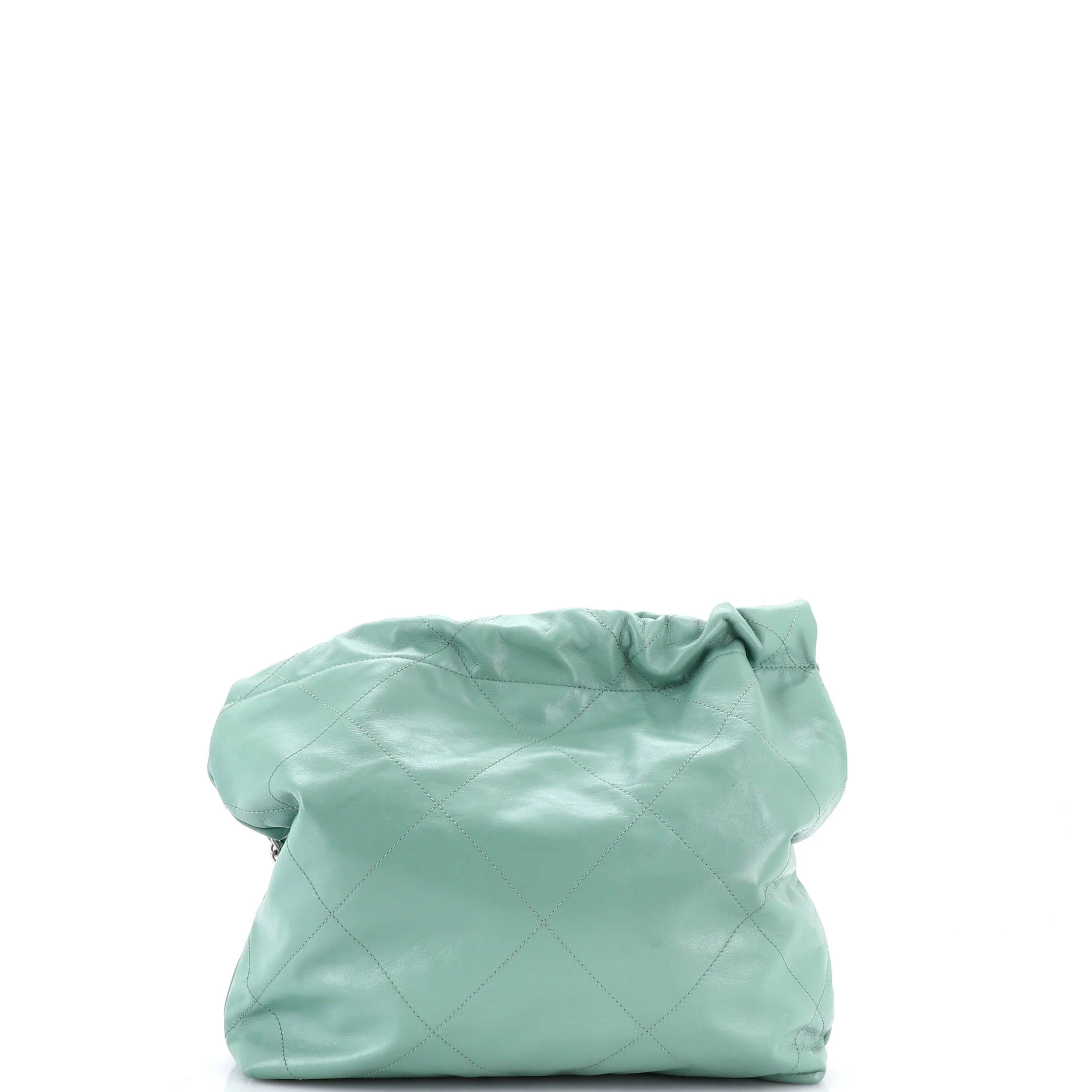22 Chain Hobo Quilted Calfskin Small - Image 4