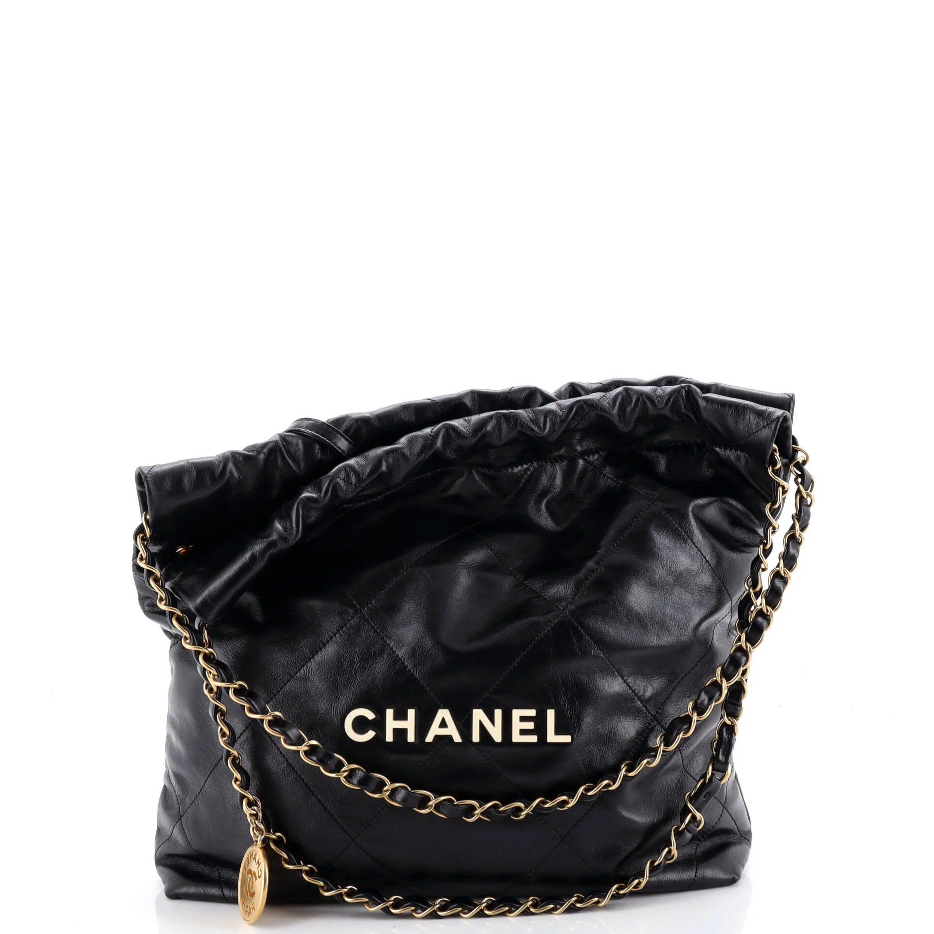 22 Chain Hobo Quilted Calfskin Small