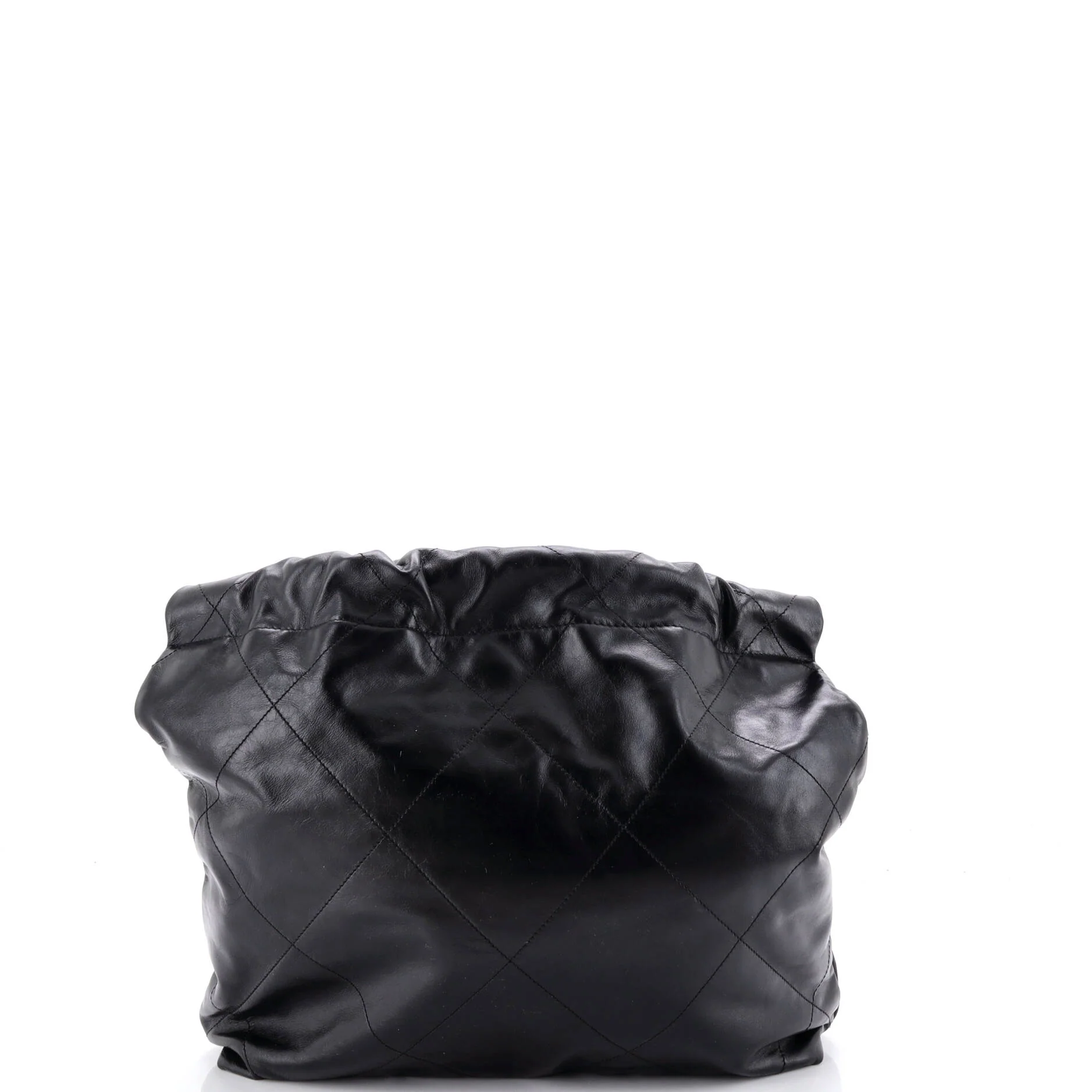 22 Chain Hobo Quilted Calfskin Small - Image 4