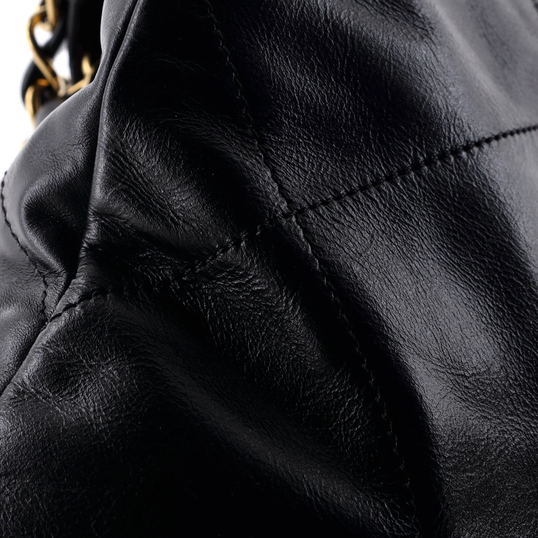 22 Chain Hobo Quilted Calfskin Small - Image 7