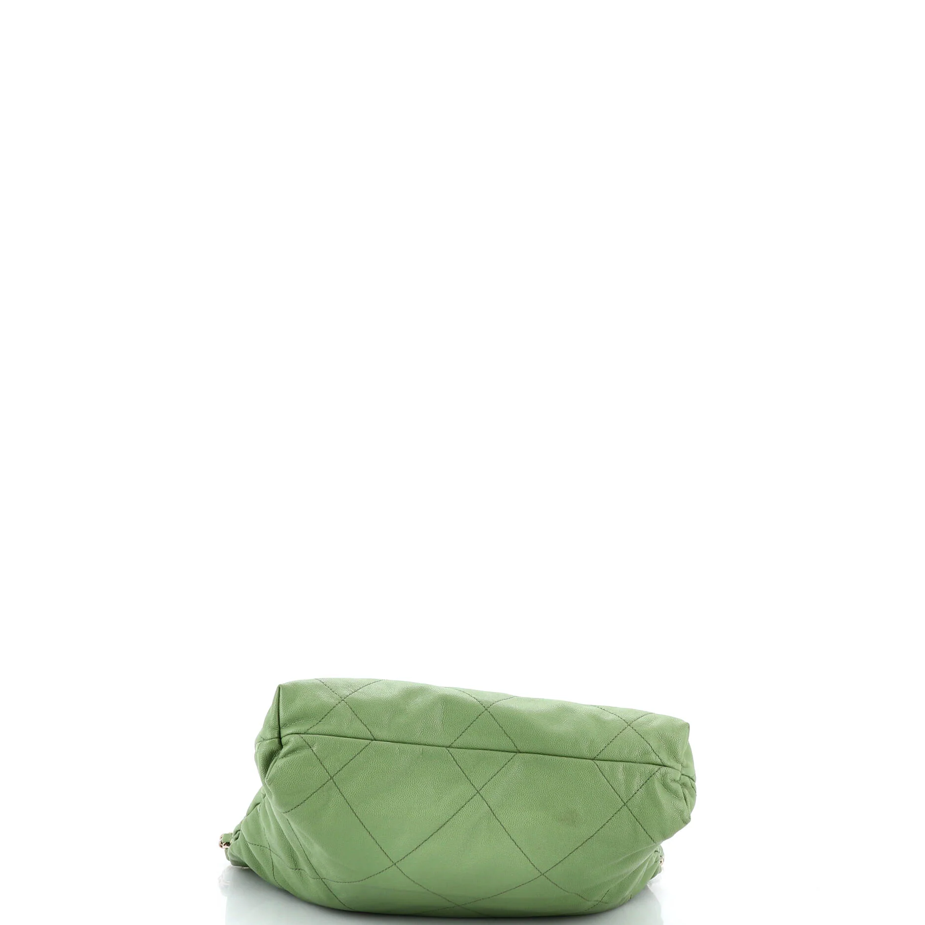 22 Chain Hobo Quilted Caviar Small - Image 5