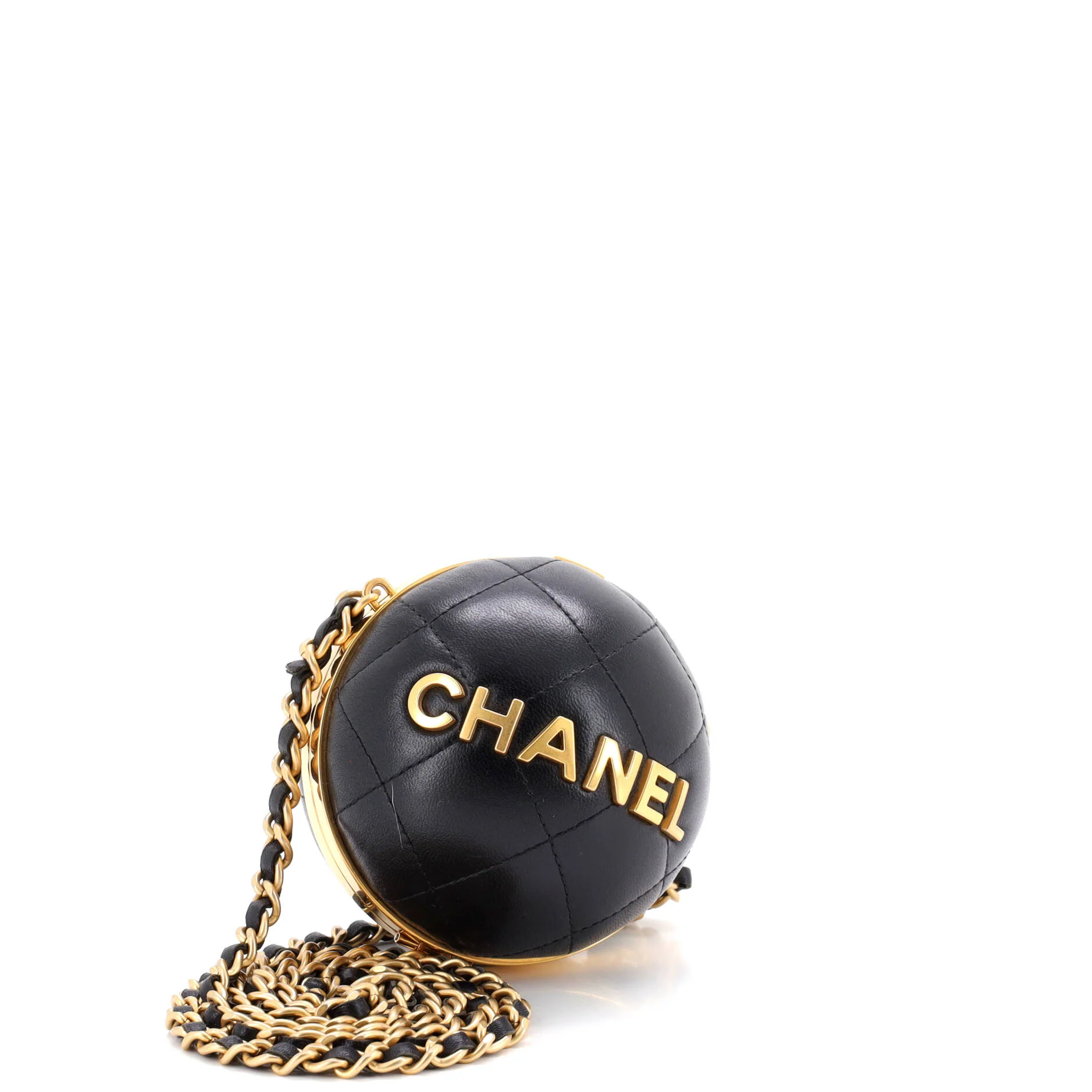22 Sphere Minaudiere Quilted Lambskin