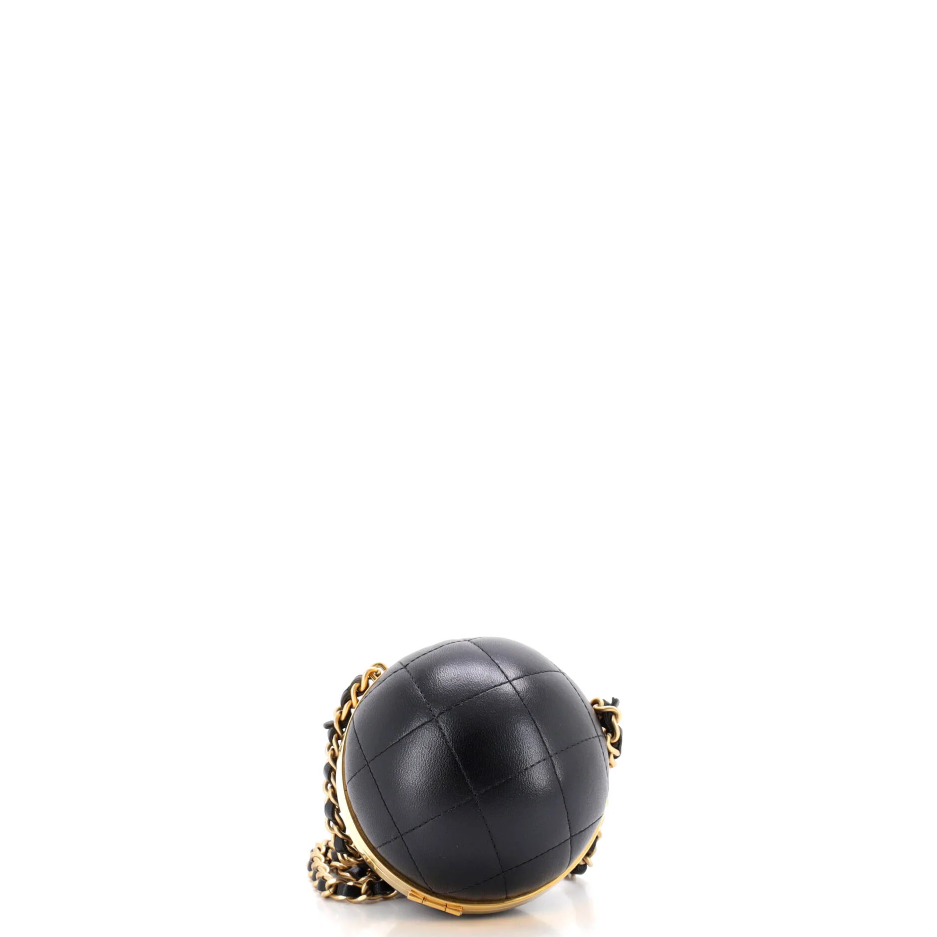 22 Sphere Minaudiere Quilted Lambskin - Image 3