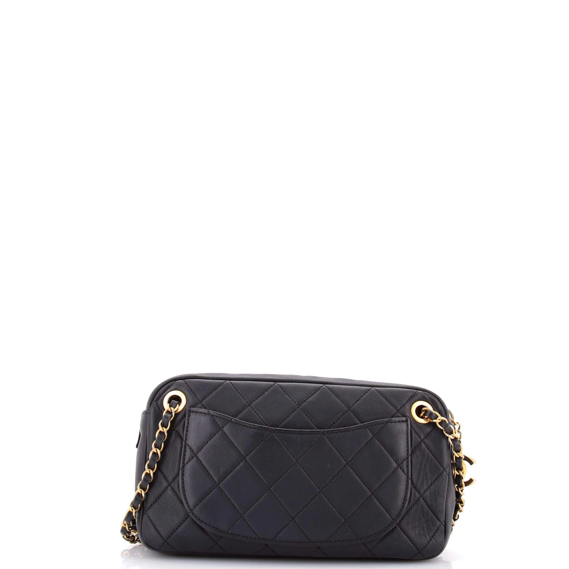 All About Chains Camera Bag Quilted Lambskin Medium - Image 3