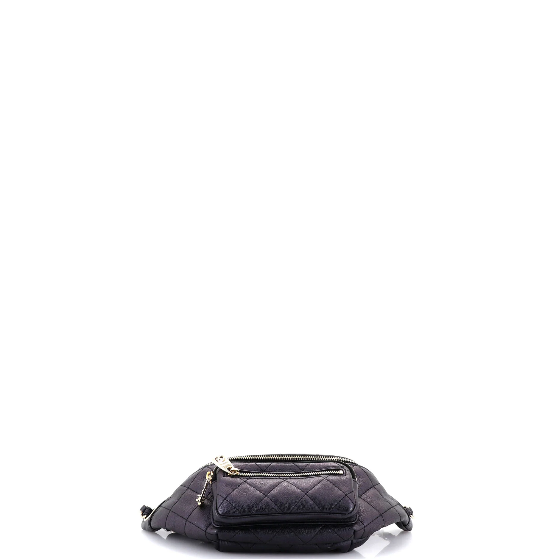 All About Waist Bag Quilted Iridescent Calfskin Small - Image 5