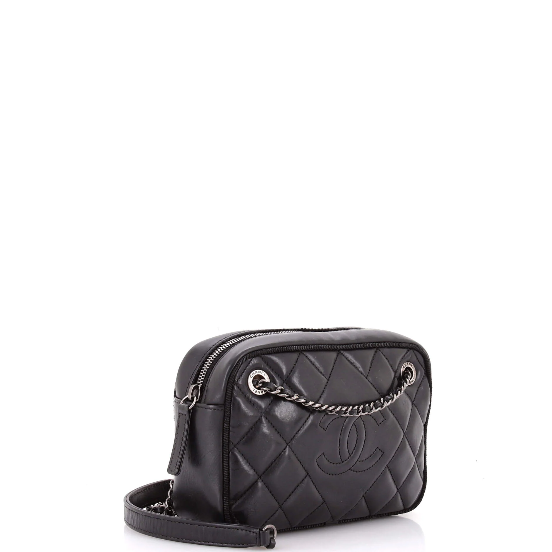 Ballerine Camera Case Bag Quilted Calfskin Small - Image 2