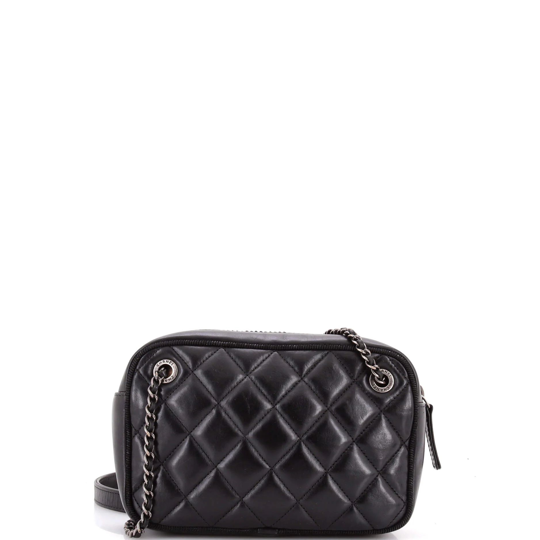 Ballerine Camera Case Bag Quilted Calfskin Small - Image 3