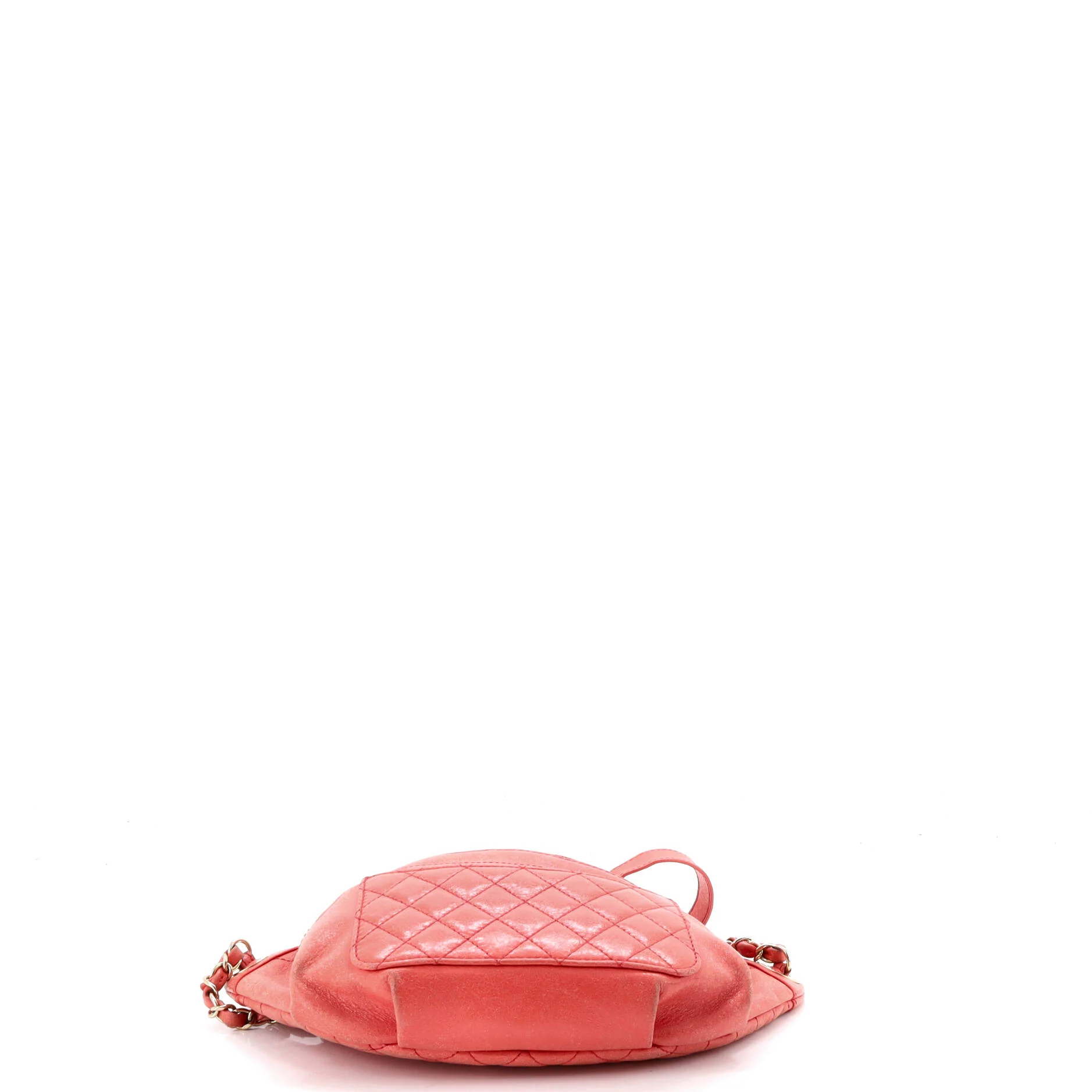 Bi Classic Waist Bag Quilted Crumpled Calfskin - Image 4