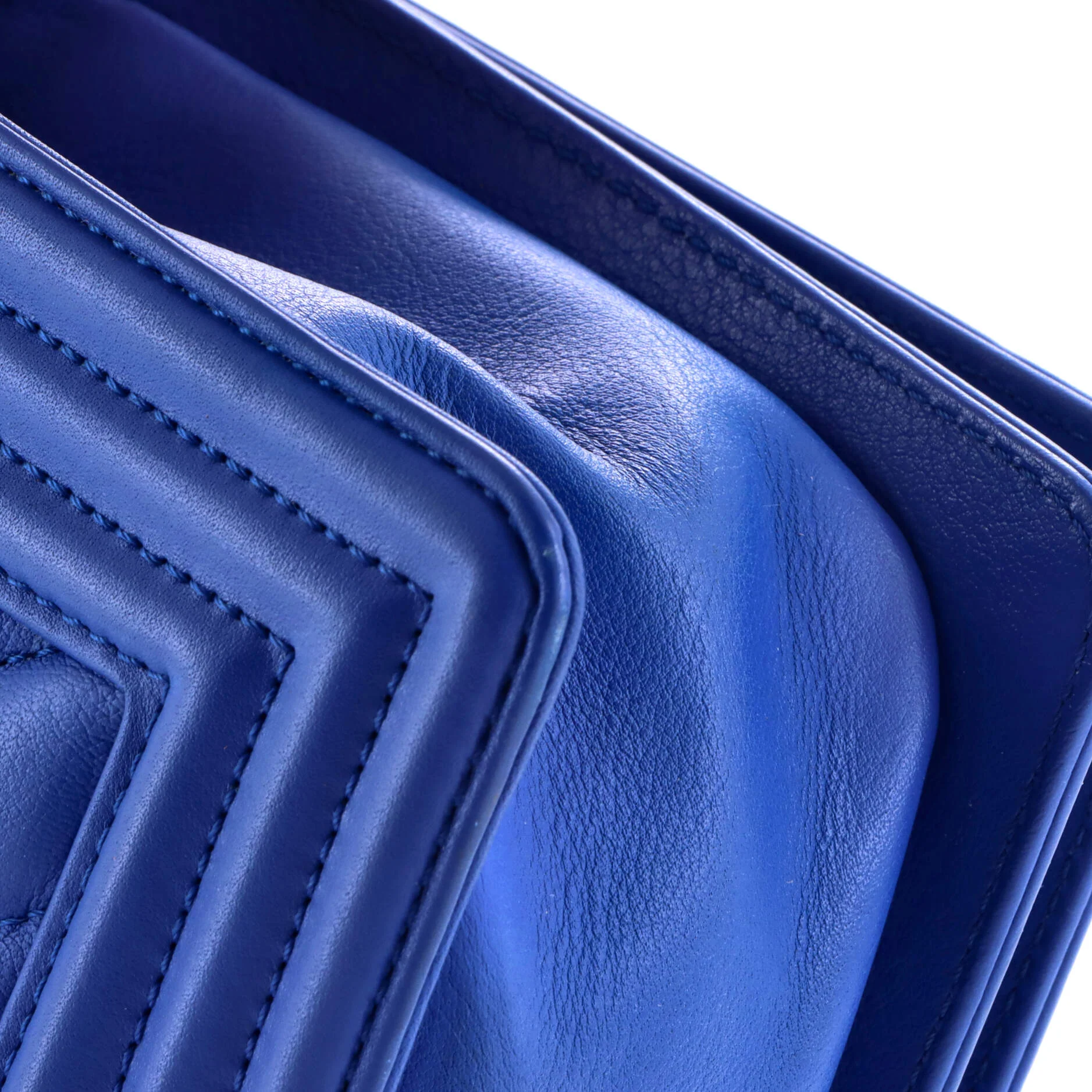 Boy Flap Bag Chevron Calfskin Old Medium - Image 6