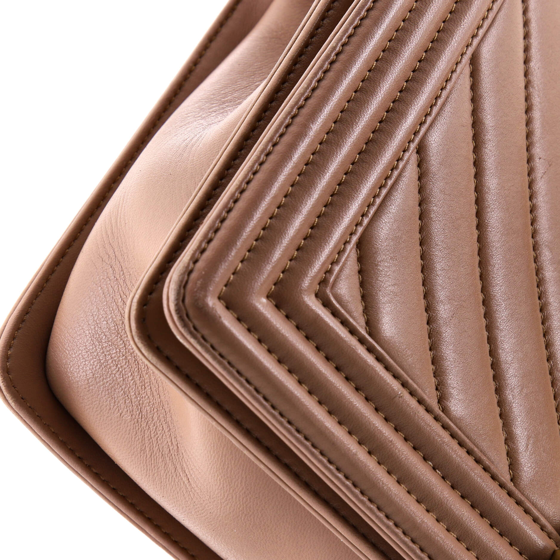 Boy Flap Bag Chevron Lambskin New Medium - Image 7