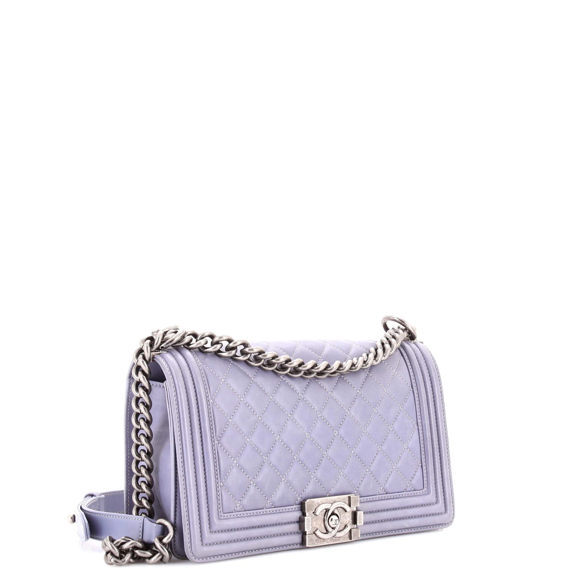 Boy Flap Bag Quilted Lambskin Old Medium - Image 2