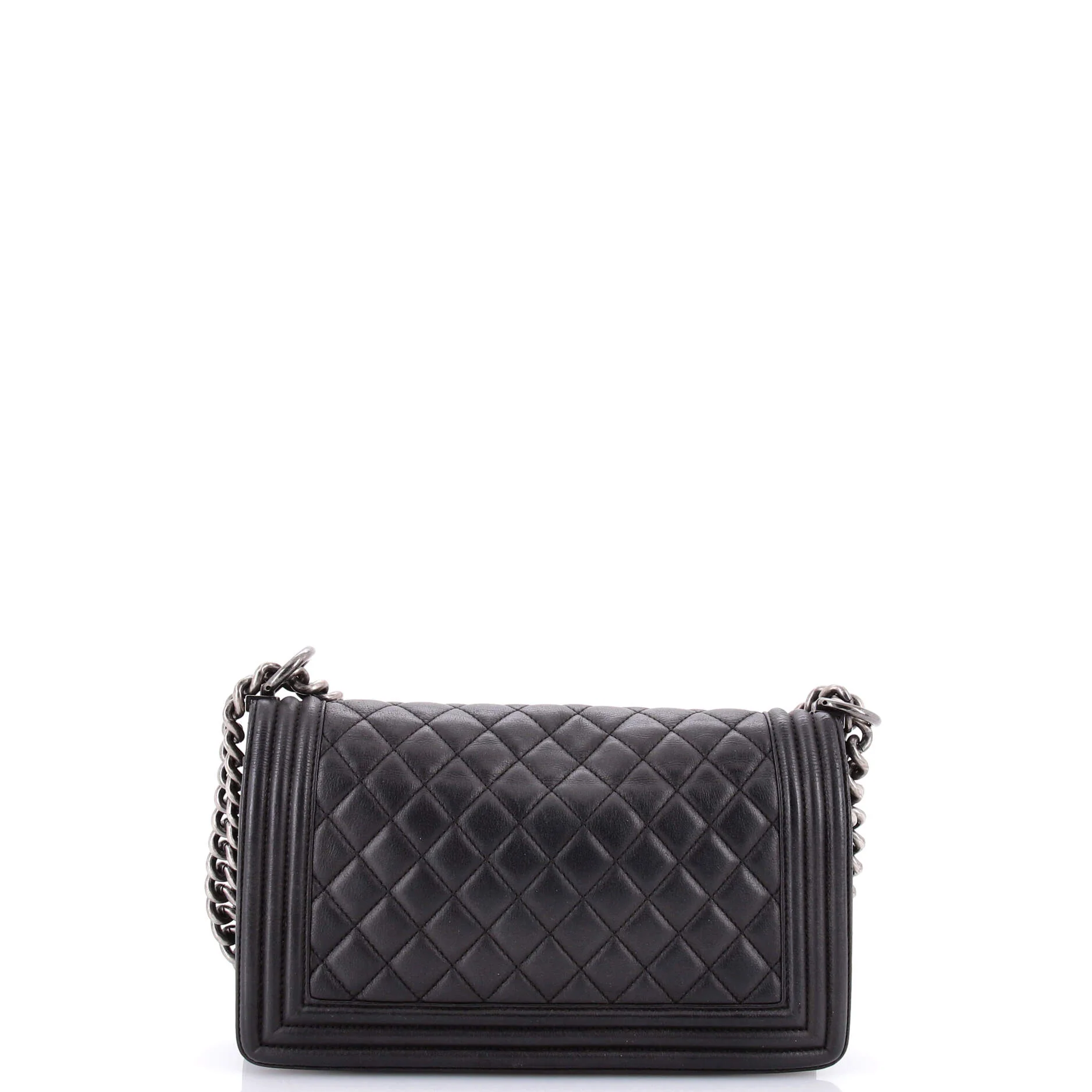 Boy Flap Bag Quilted Lambskin Old Medium - Image 3