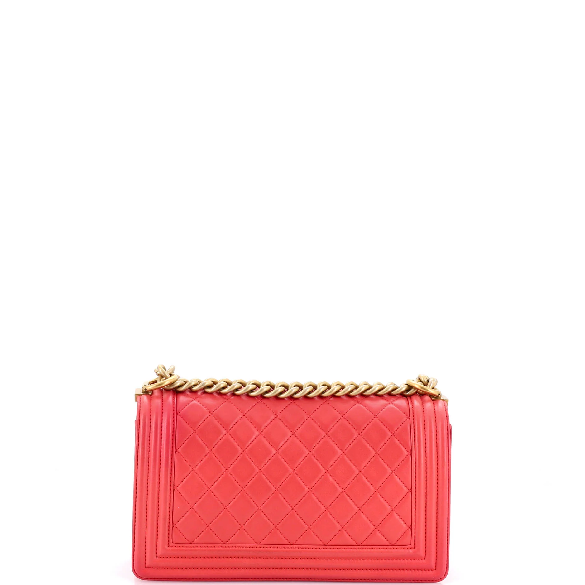 Boy Flap Bag Quilted Lambskin Old Medium - Image 4
