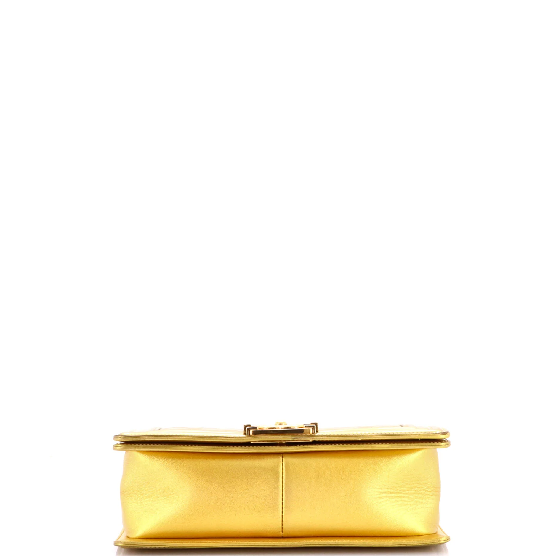Boy Flap Bag Quilted Patent Old Medium - Image 5