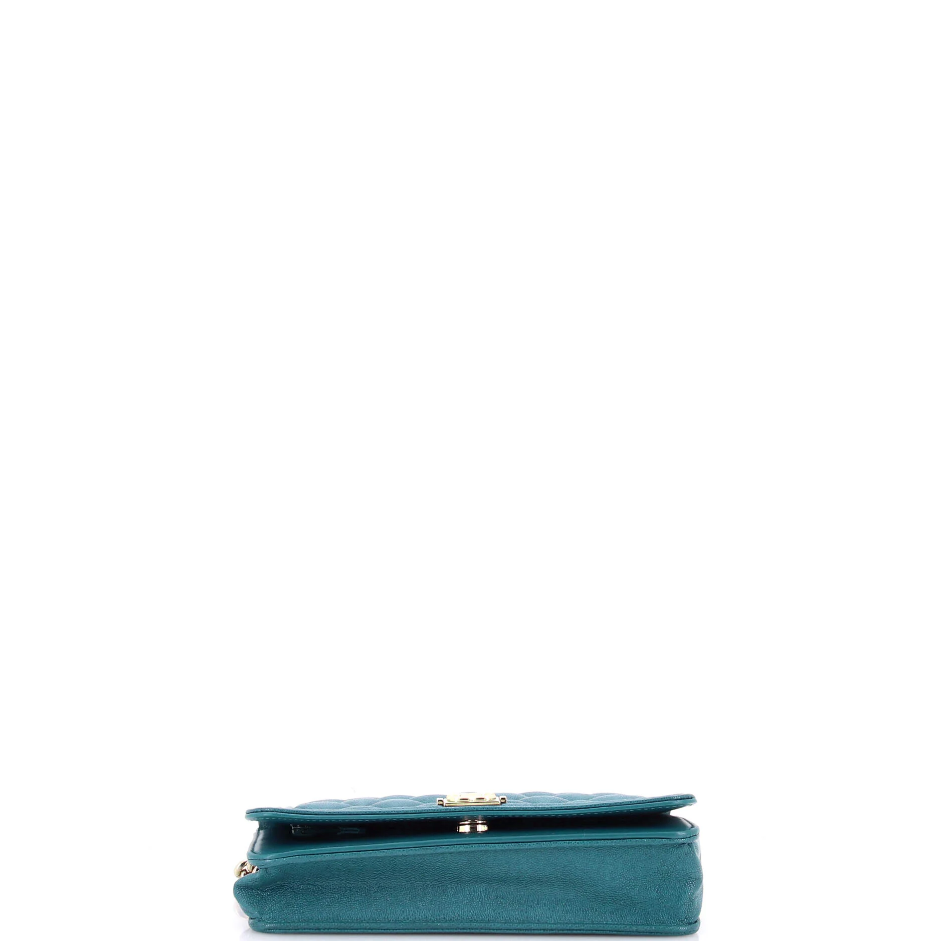 Boy Wallet on Chain Quilted Caviar - Image 4