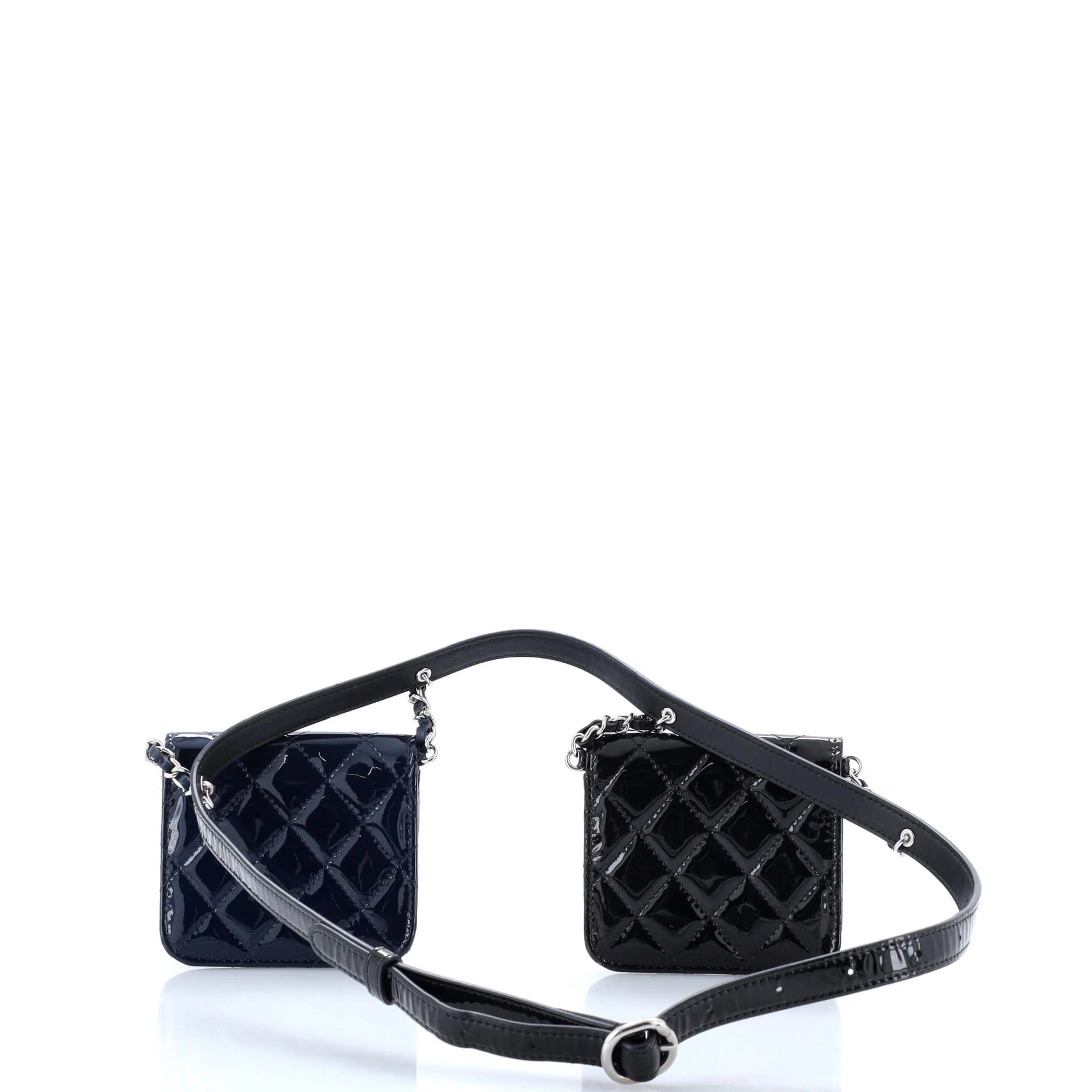 CC Belt In Love Waist Bag Quilted Patent Mini - Image 3