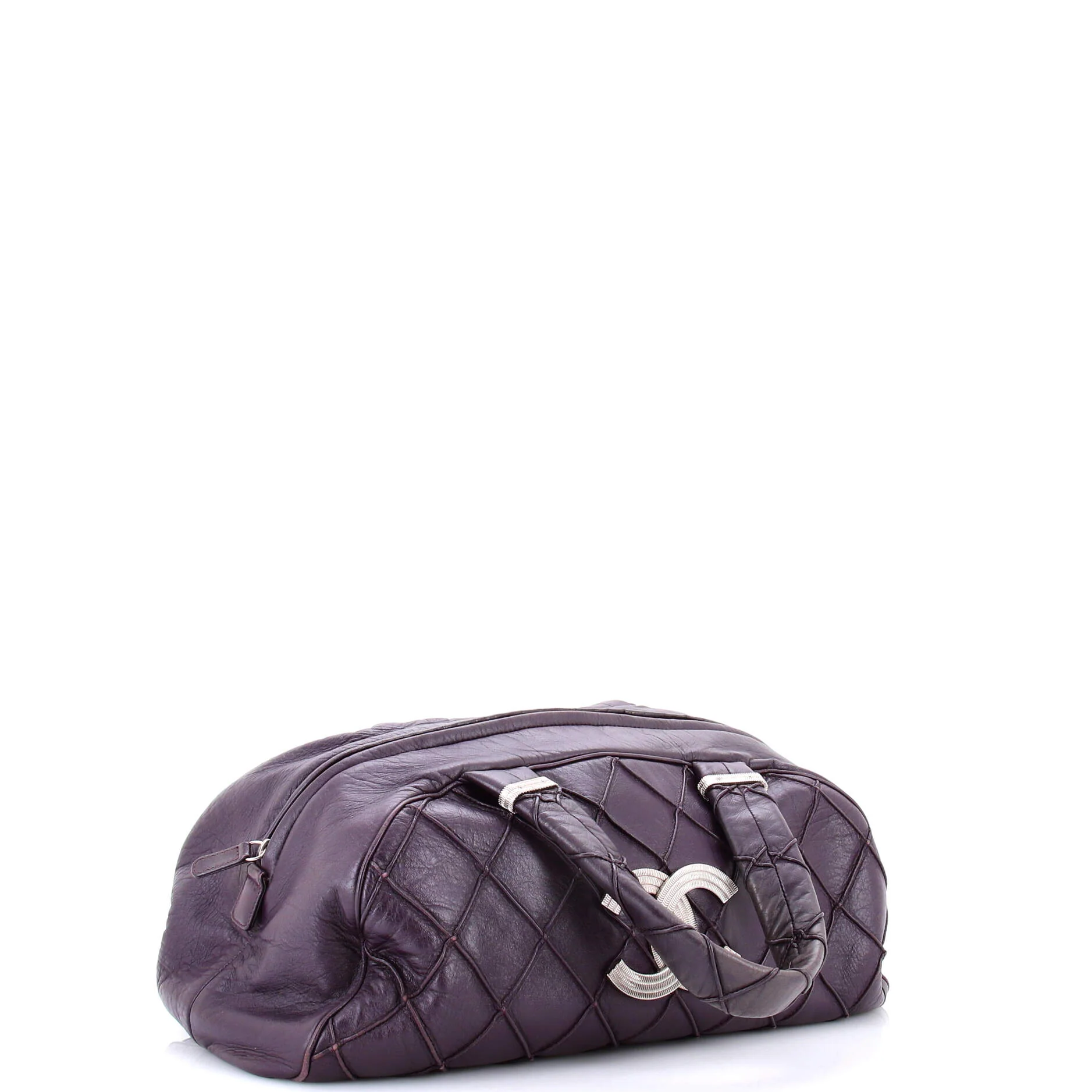 CC Bowler Bag Quilted Leather Large - Image 2