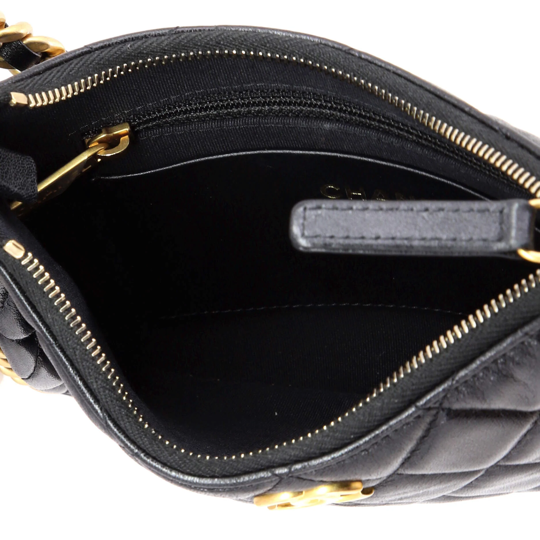CC Chain Around Hobo Quilted Lambskin - Image 5