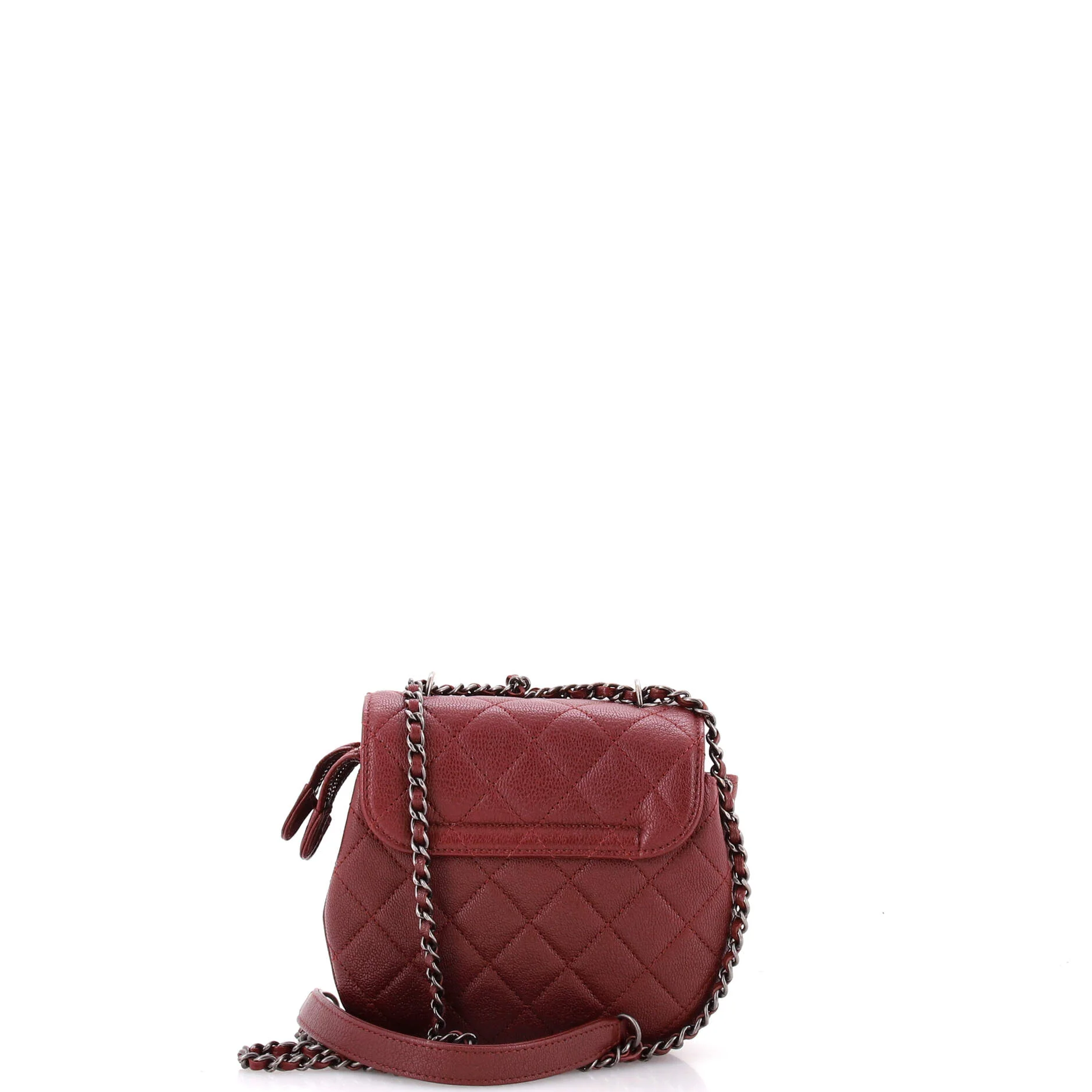 CC Waiter Flap Bag Quilted Goatskin Small - Image 3