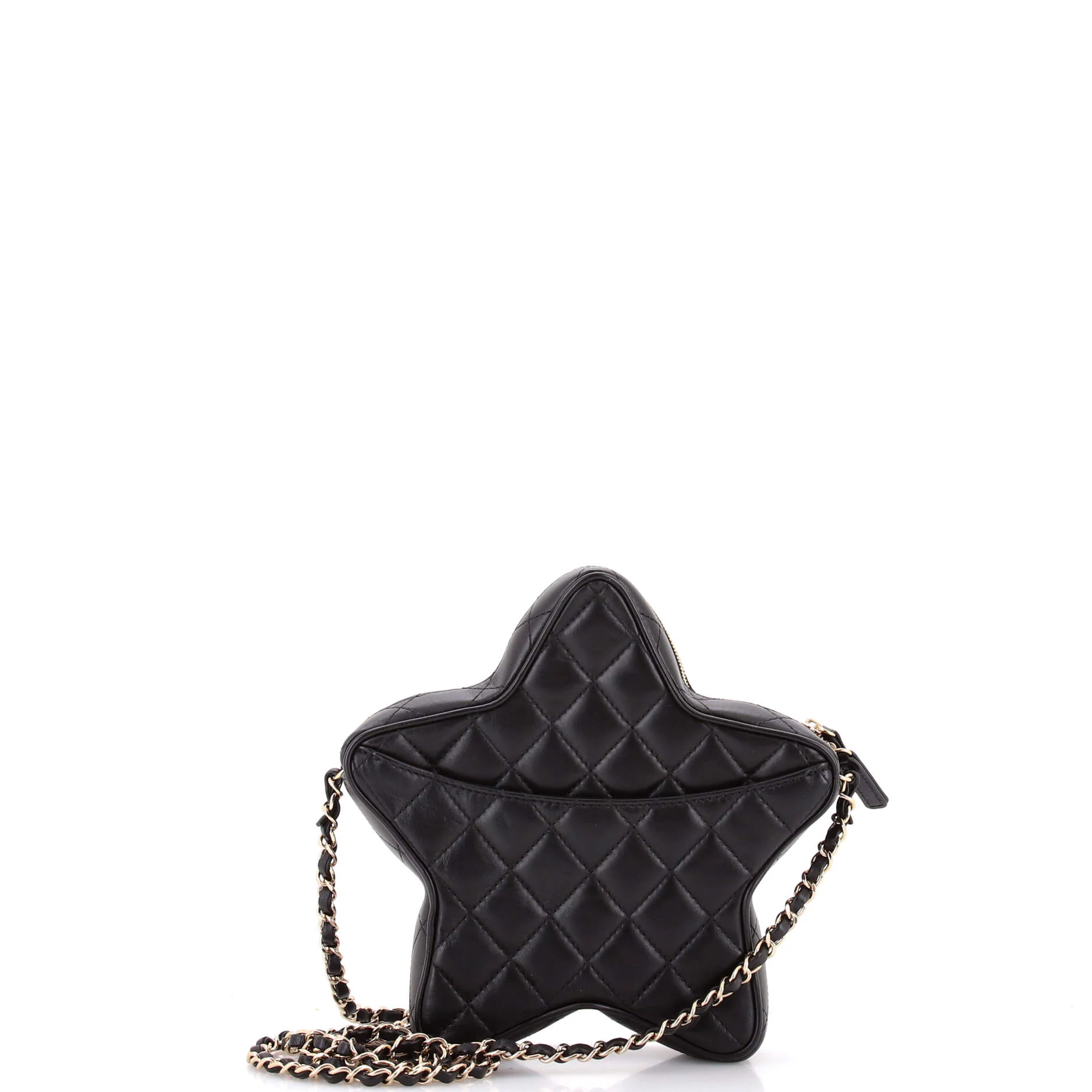 CC Walk of Fame Star Bag Quilted Lambskin - Image 3