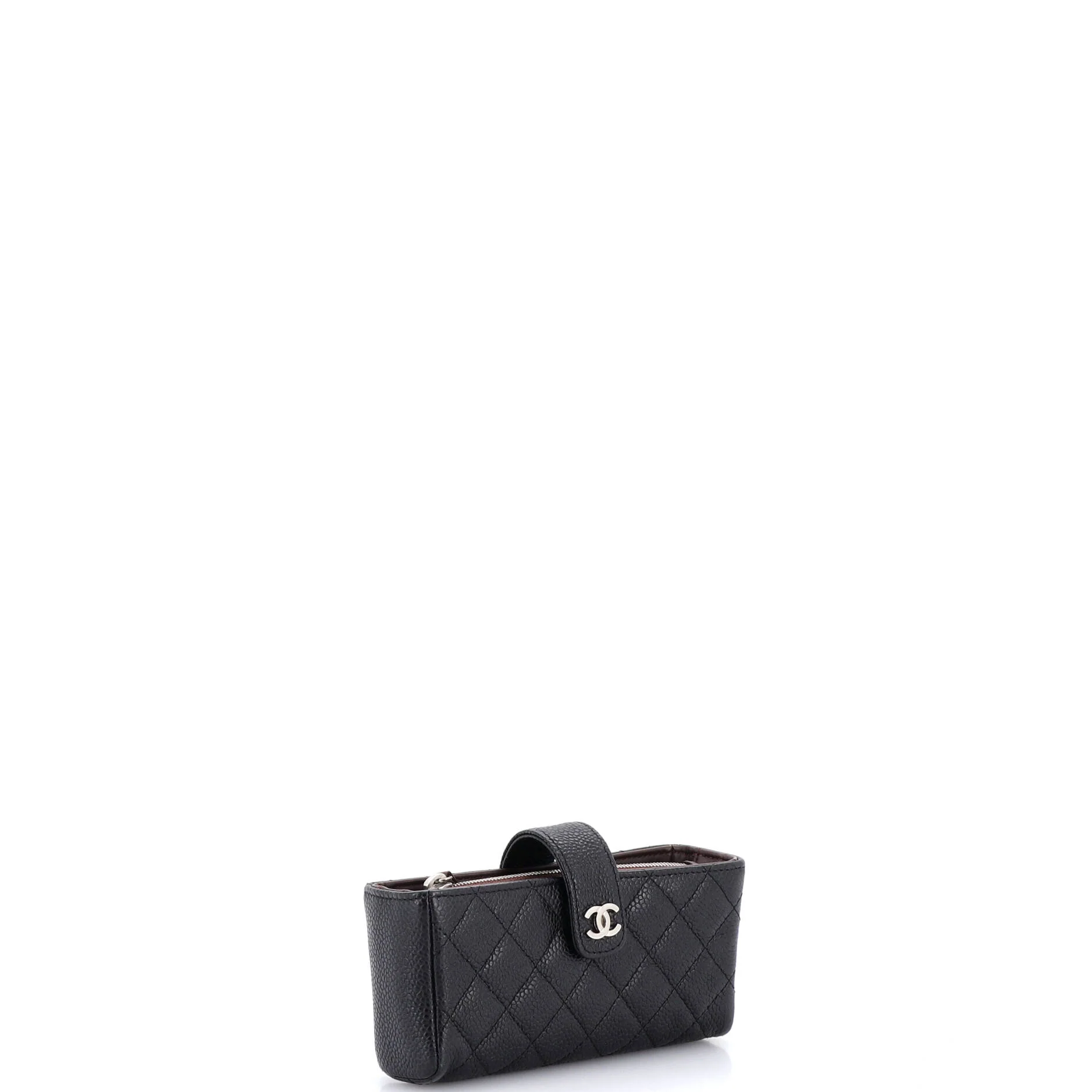 Chain Phone Holder Crossbody Bag Quilted Lambskin Mini - Image 2