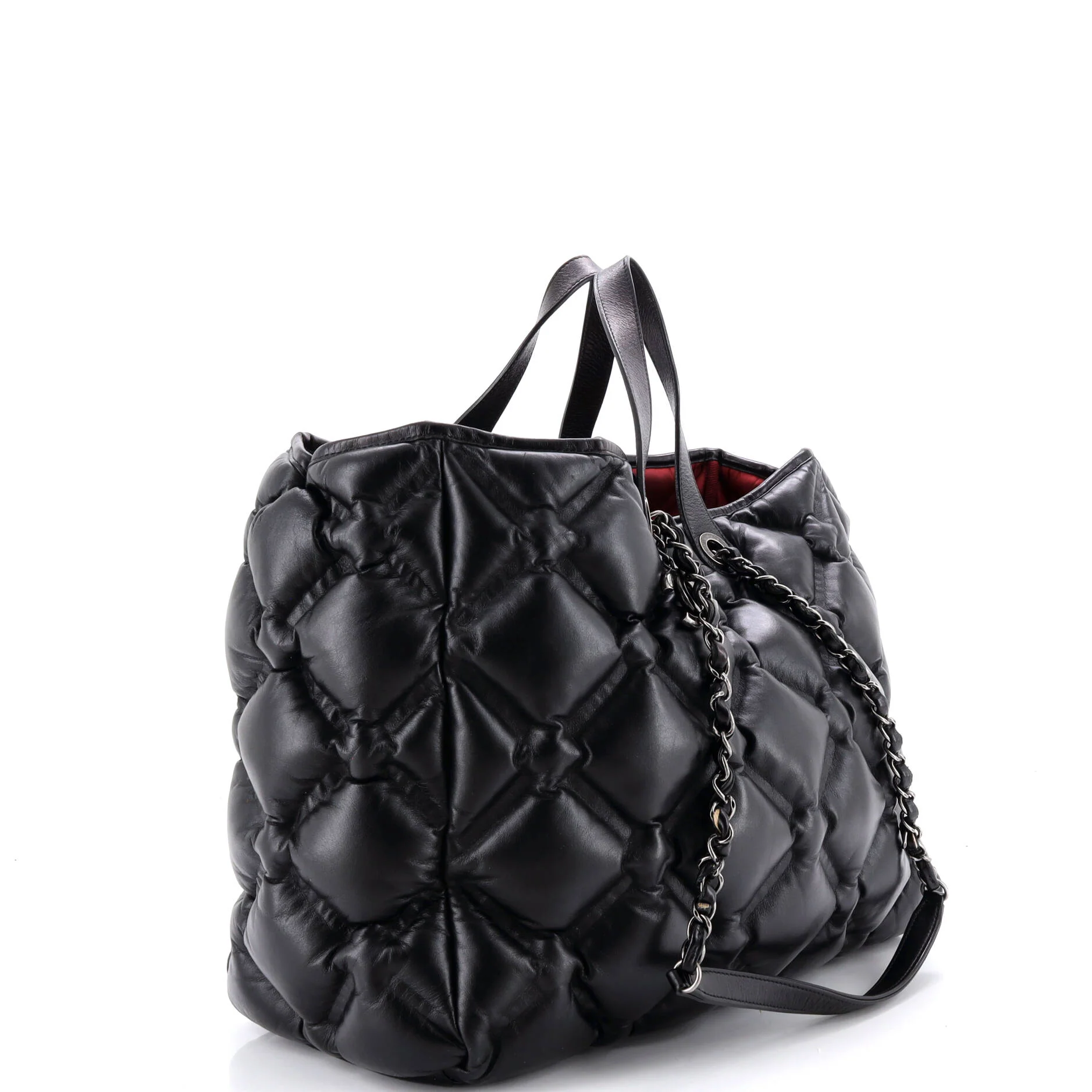 Chesterfield Shopping Tote Quilted Leather Large - Image 2