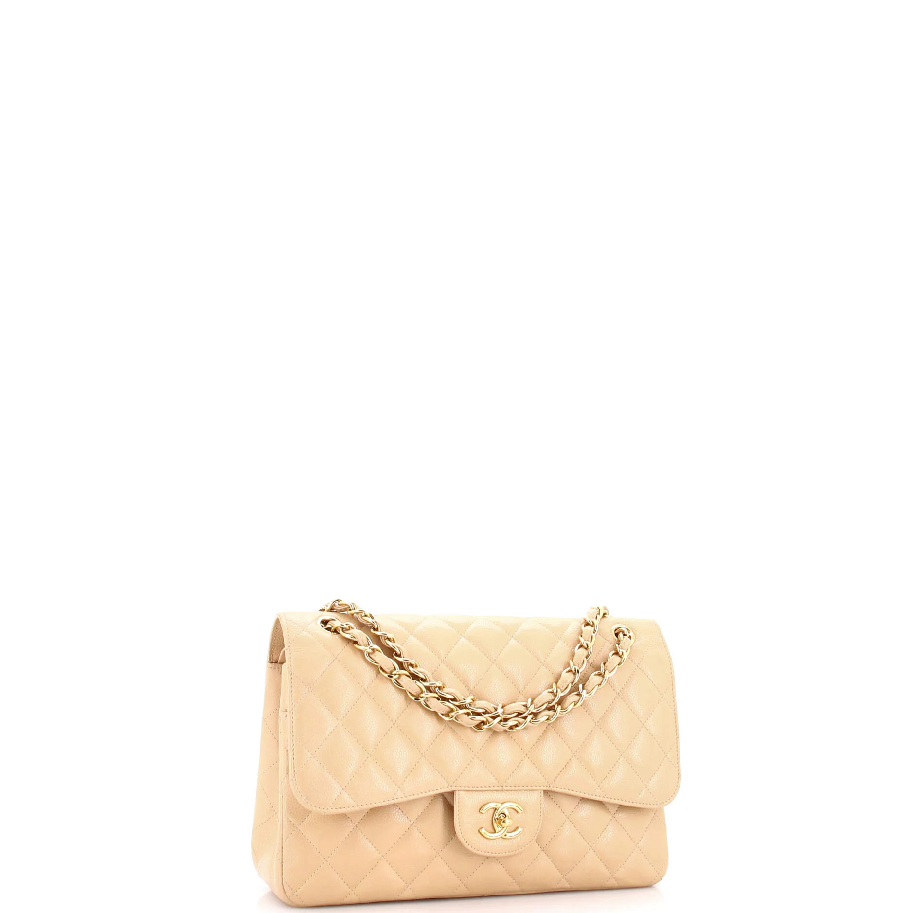 Classic Double Flap Bag Quilted Caviar Jumbo - Image 2