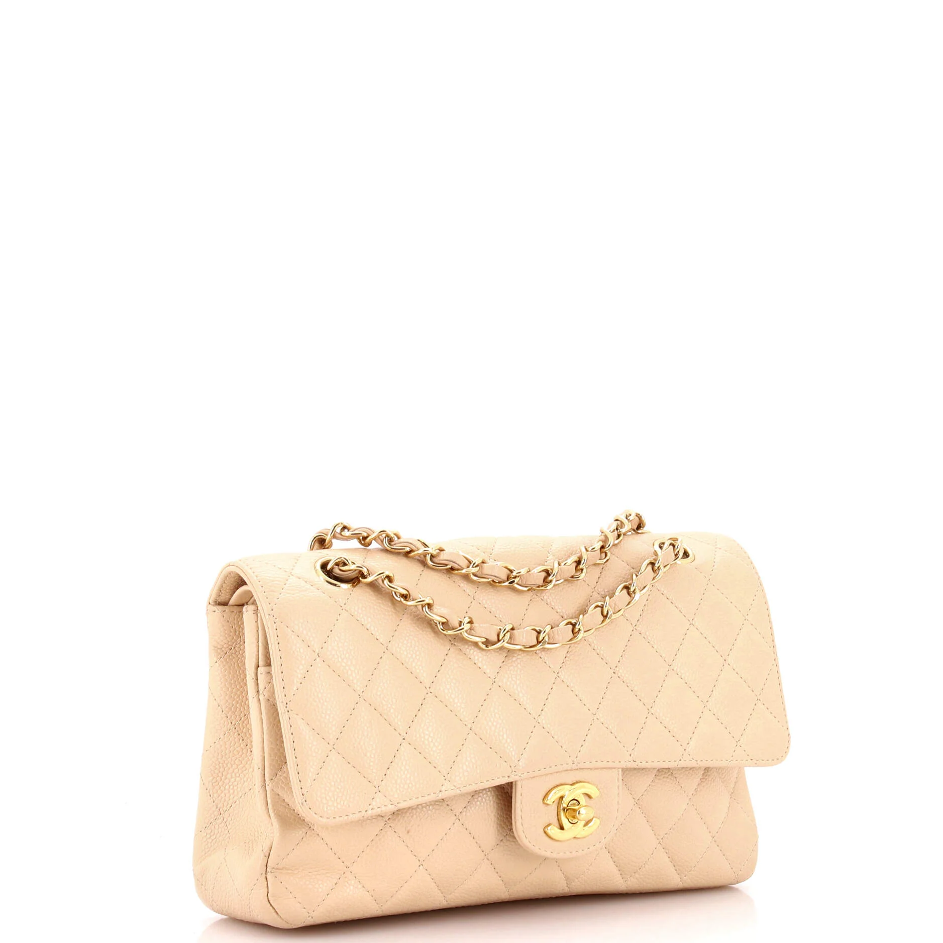 Classic Double Flap Bag Quilted Caviar Medium - Image 2