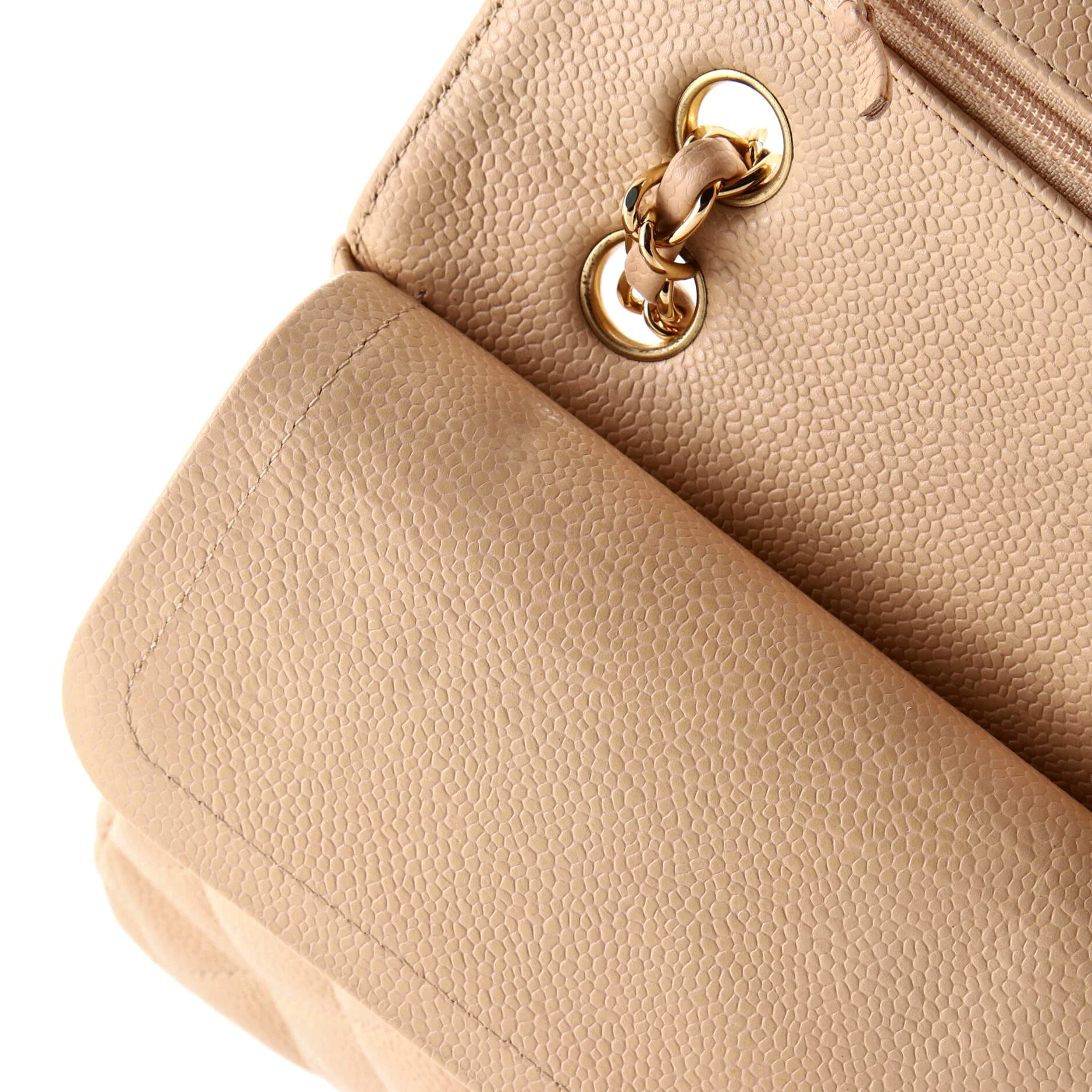 Classic Double Flap Bag Quilted Caviar Medium - Image 7