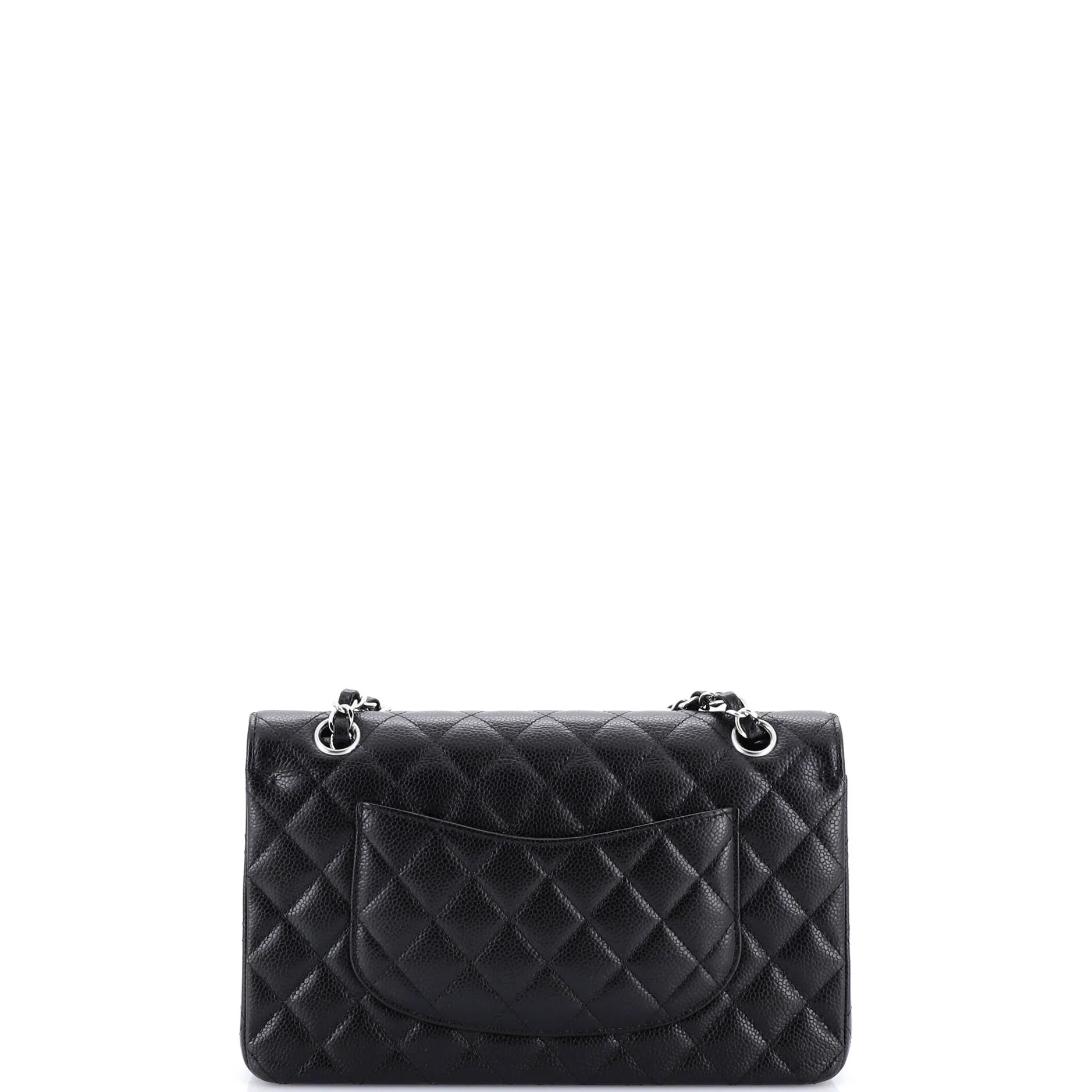 Classic Double Flap Bag Quilted Caviar Medium - Image 3