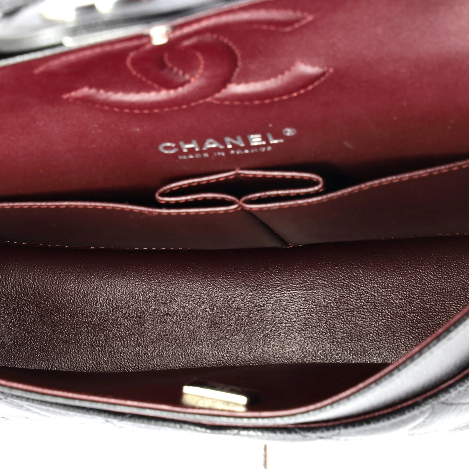Classic Double Flap Bag Quilted Caviar Medium - Image 5