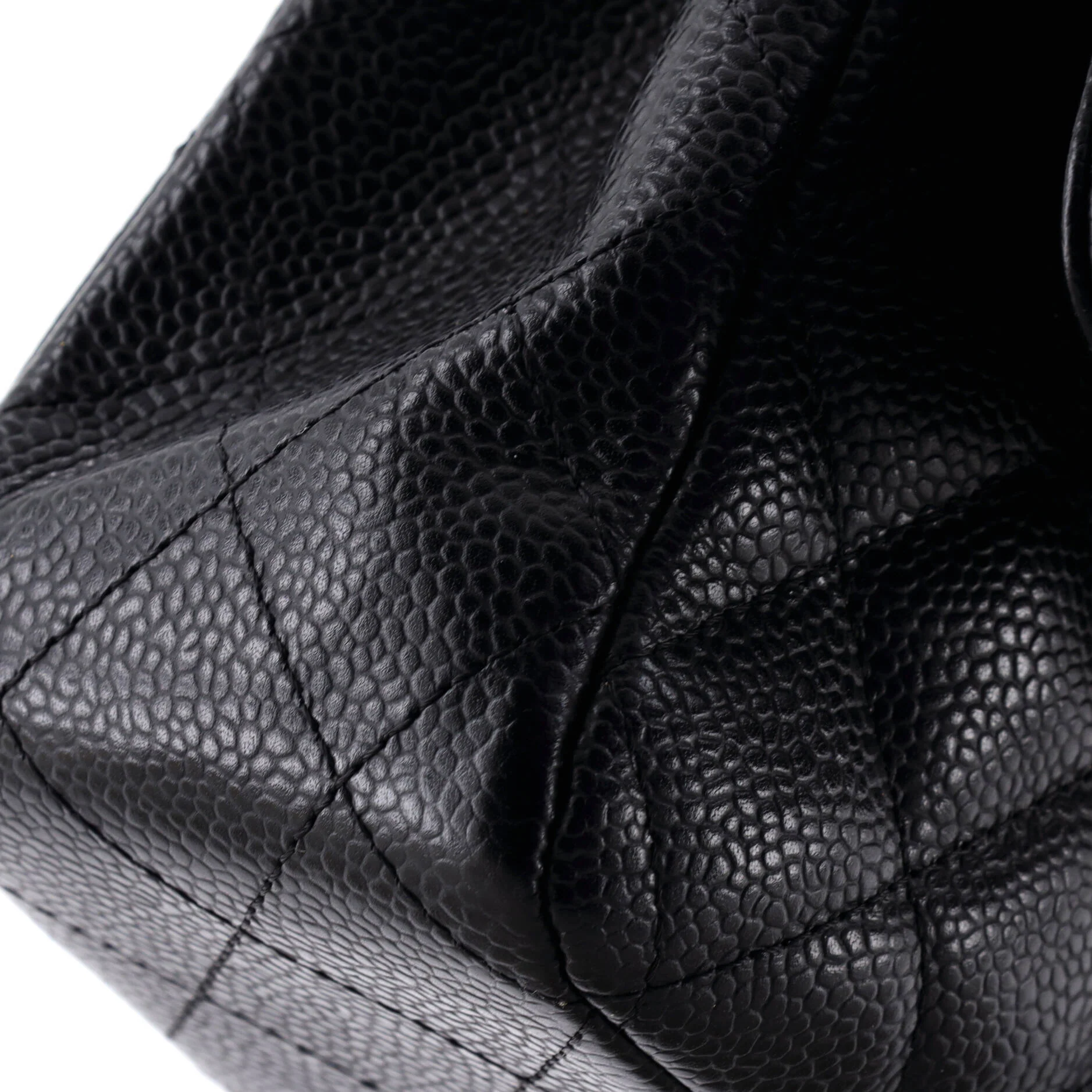 Classic Double Flap Bag Quilted Caviar Medium - Image 6