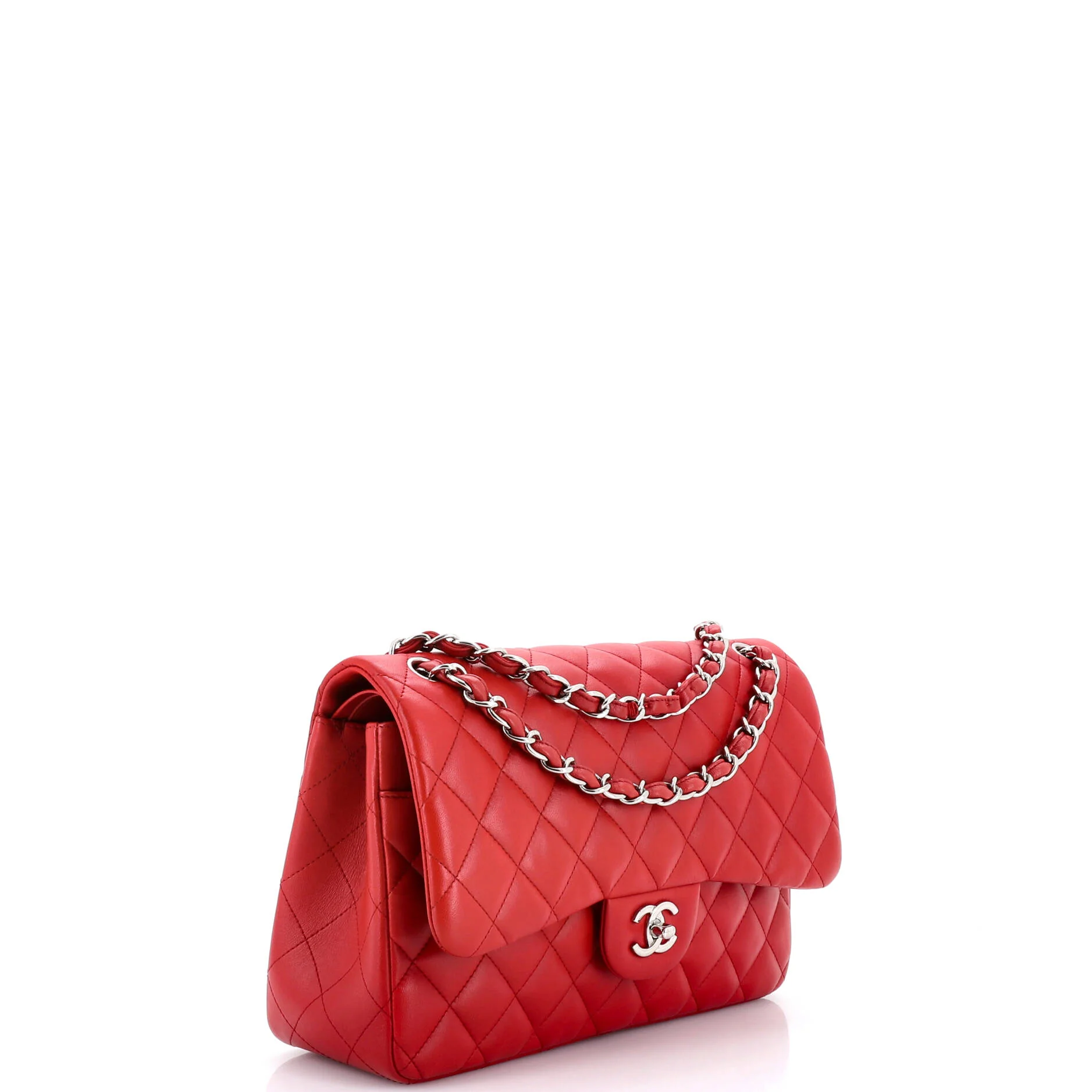 Classic Double Flap Bag Quilted Lambskin Jumbo - Image 2