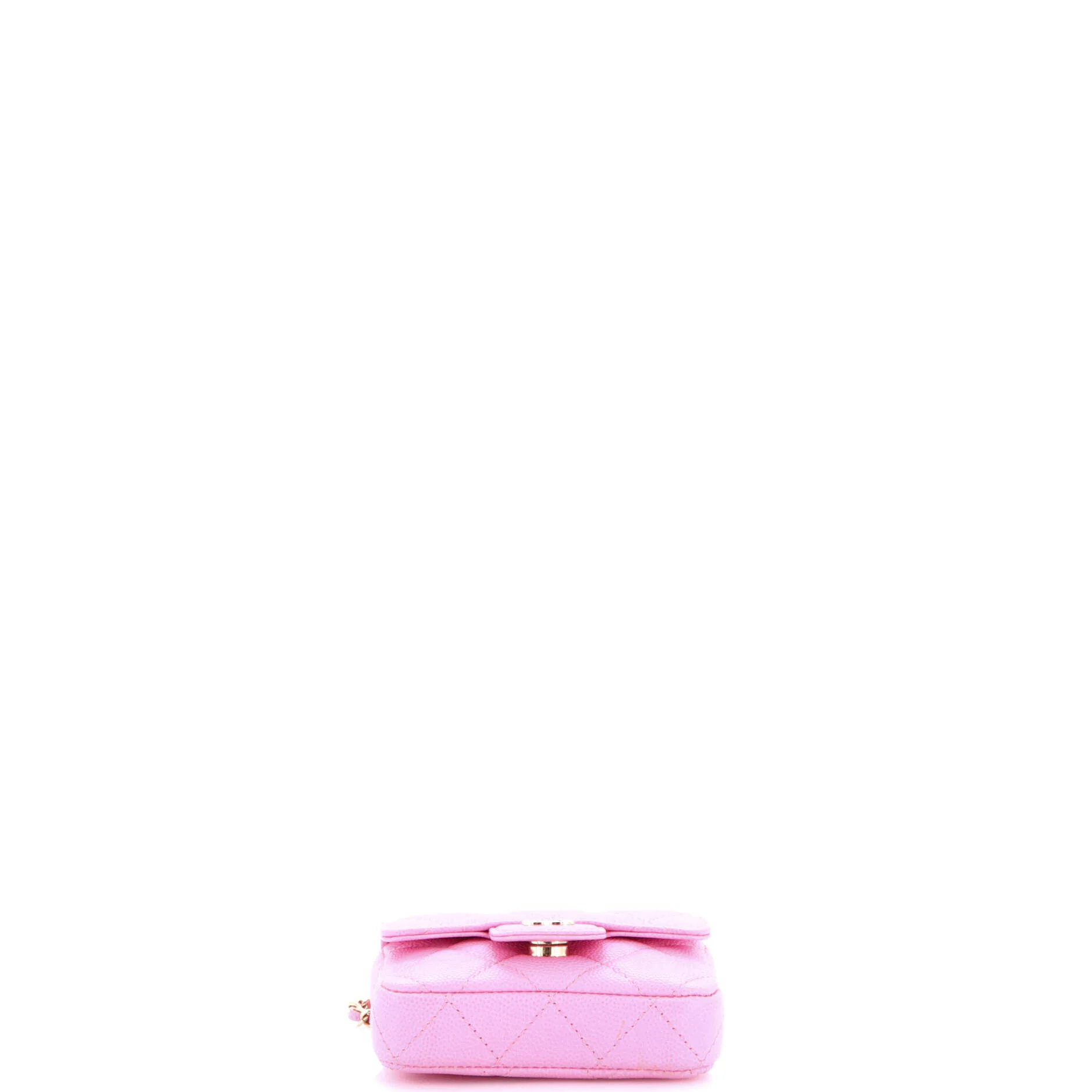 Classic Flap Chain Belt Bag Quilted Caviar Mini - Image 4