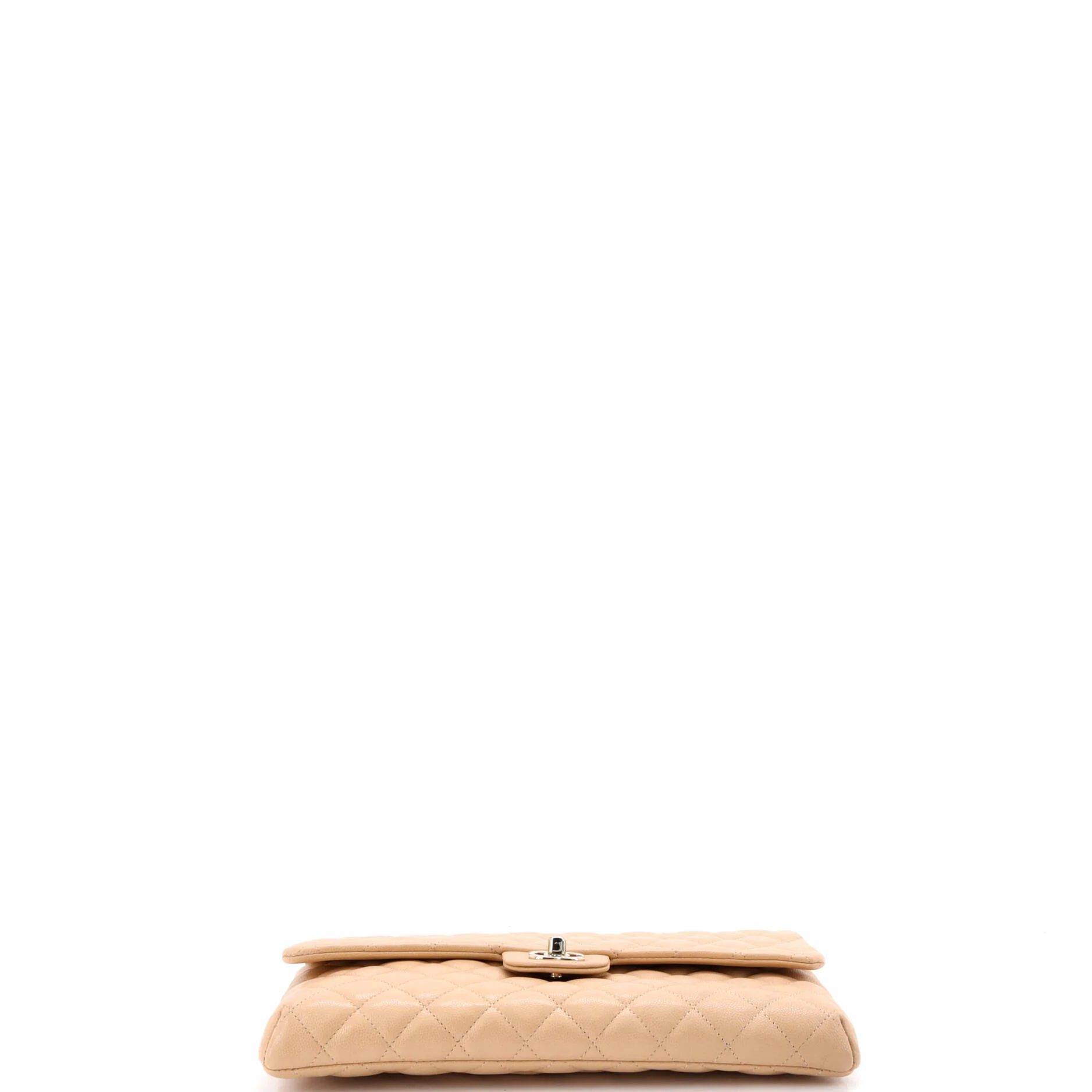 Classic Flap Clutch Quilted Caviar - Image 5
