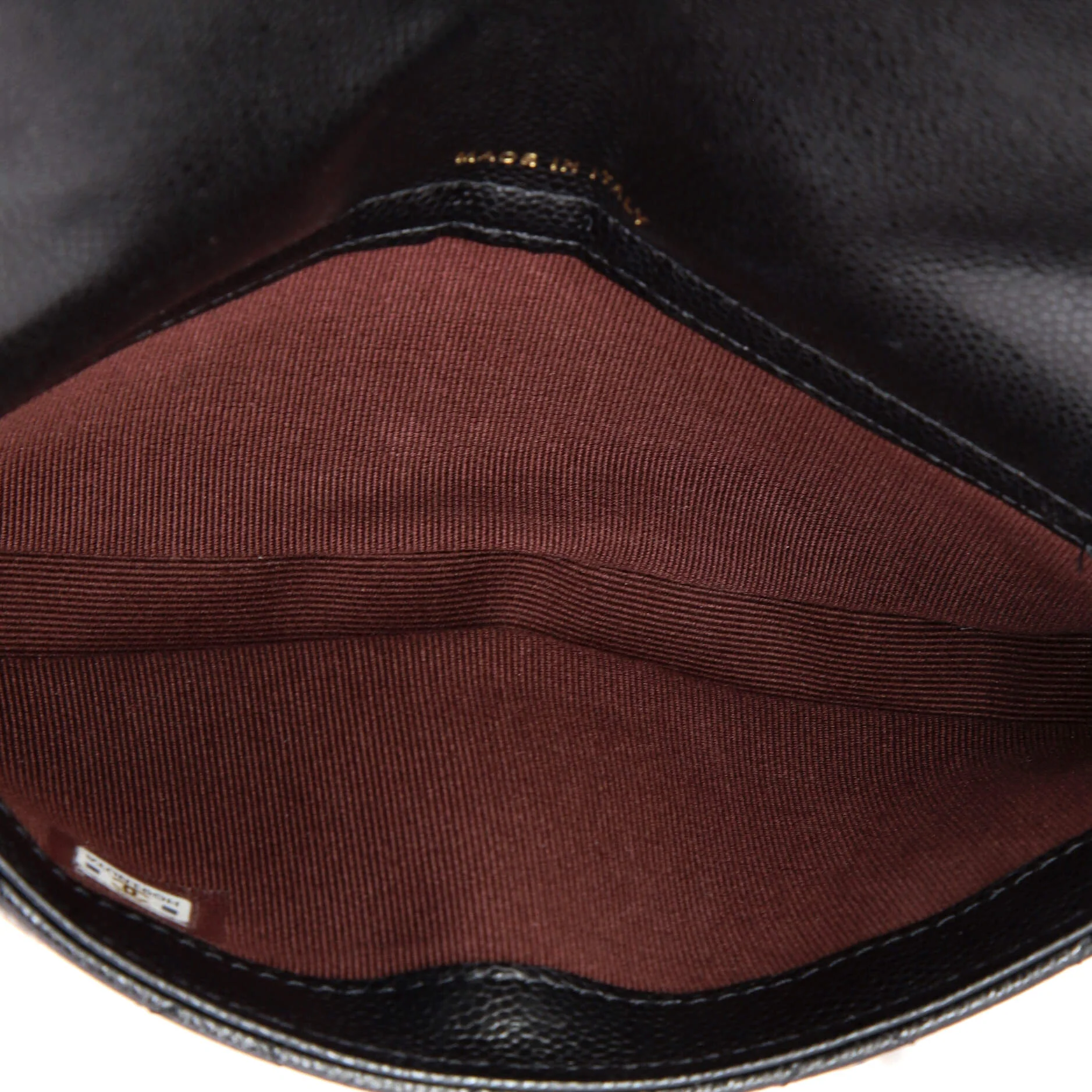 Classic Flap Phone Holder with Chain Quilted Caviar - Image 5