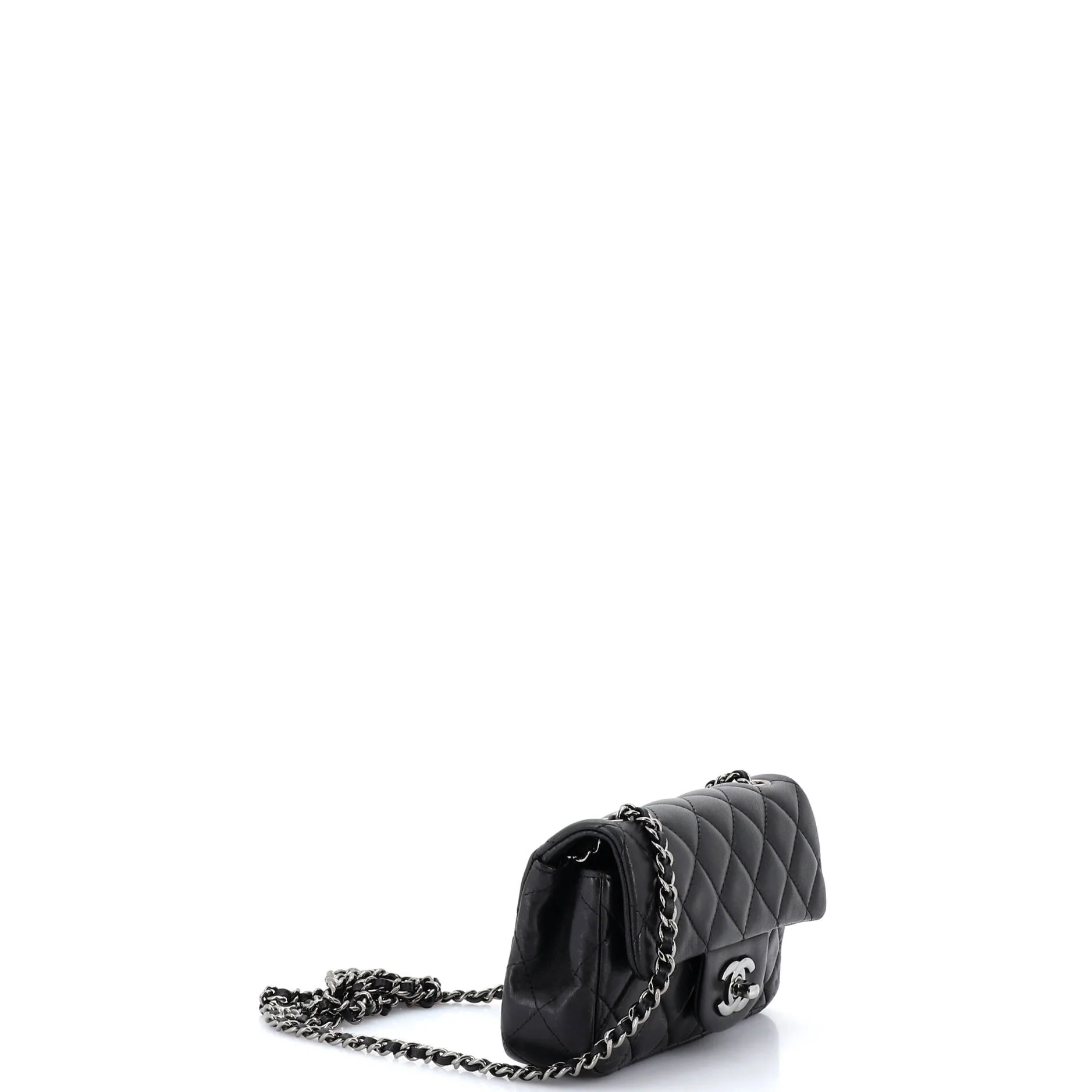 Classic Single Flap Bag Quilted Lambskin Extra Mini - Image 2