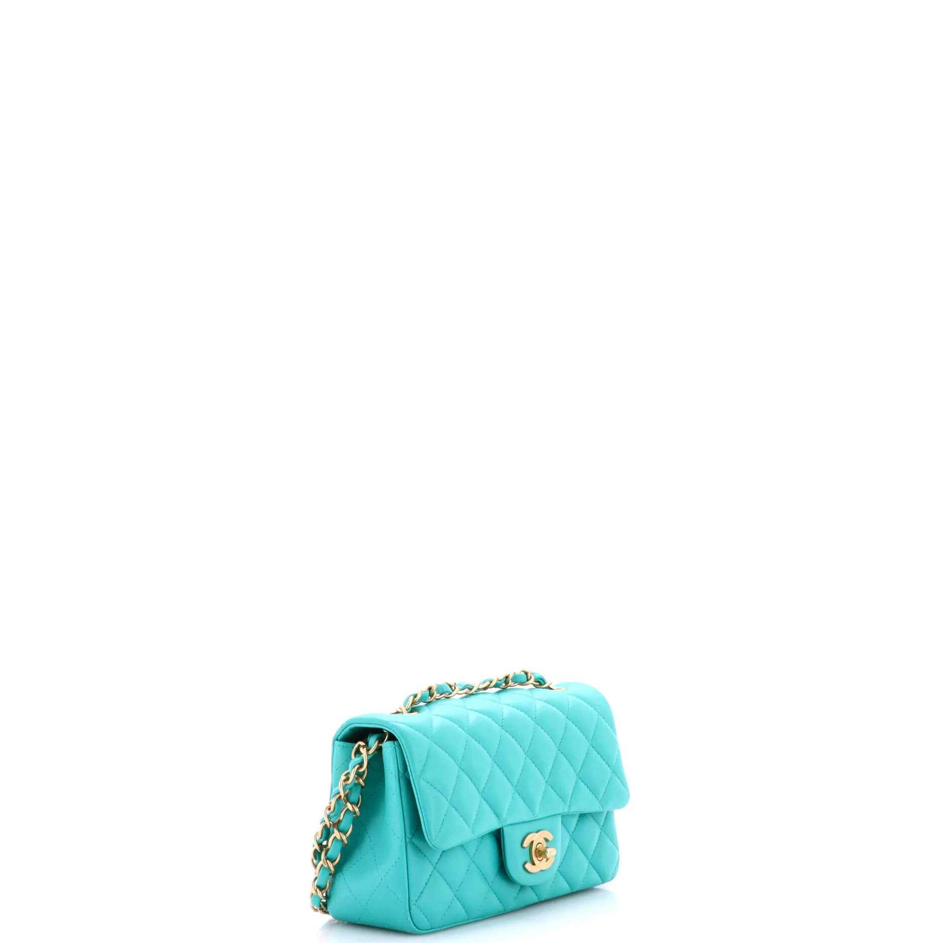 Classic Single Flap Bag Quilted Lambskin Mini - Image 3