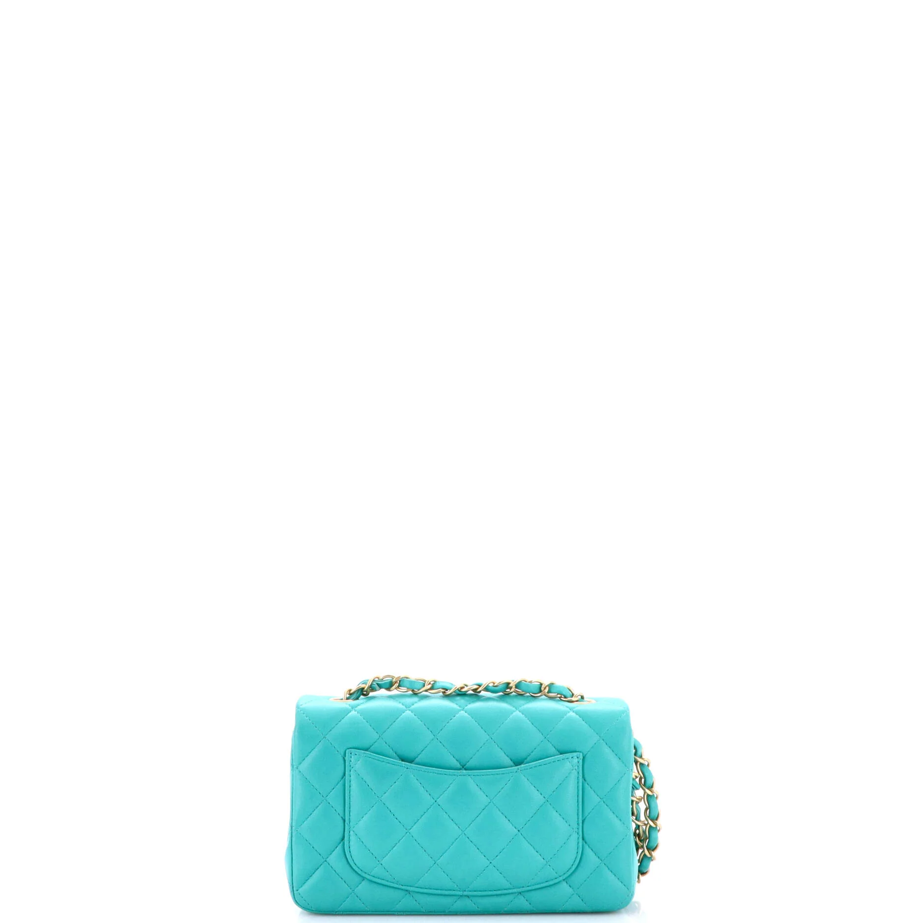 Classic Single Flap Bag Quilted Lambskin Mini - Image 4