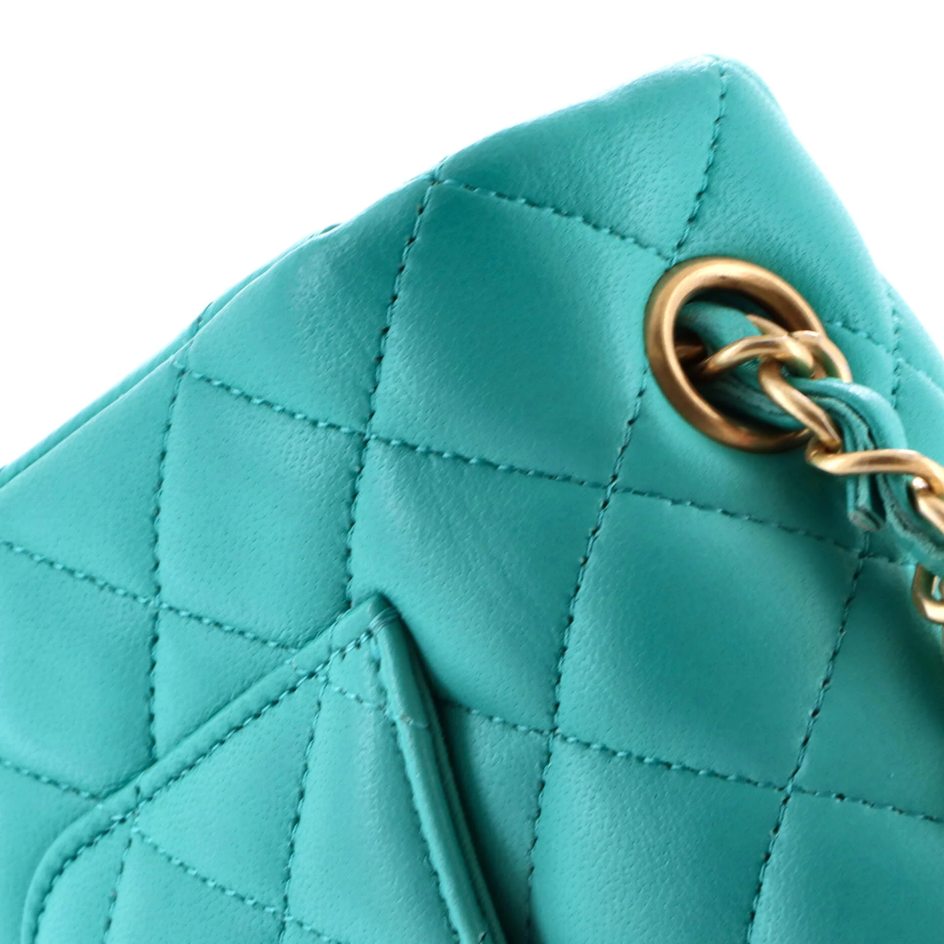 Classic Single Flap Bag Quilted Lambskin Mini - Image 7
