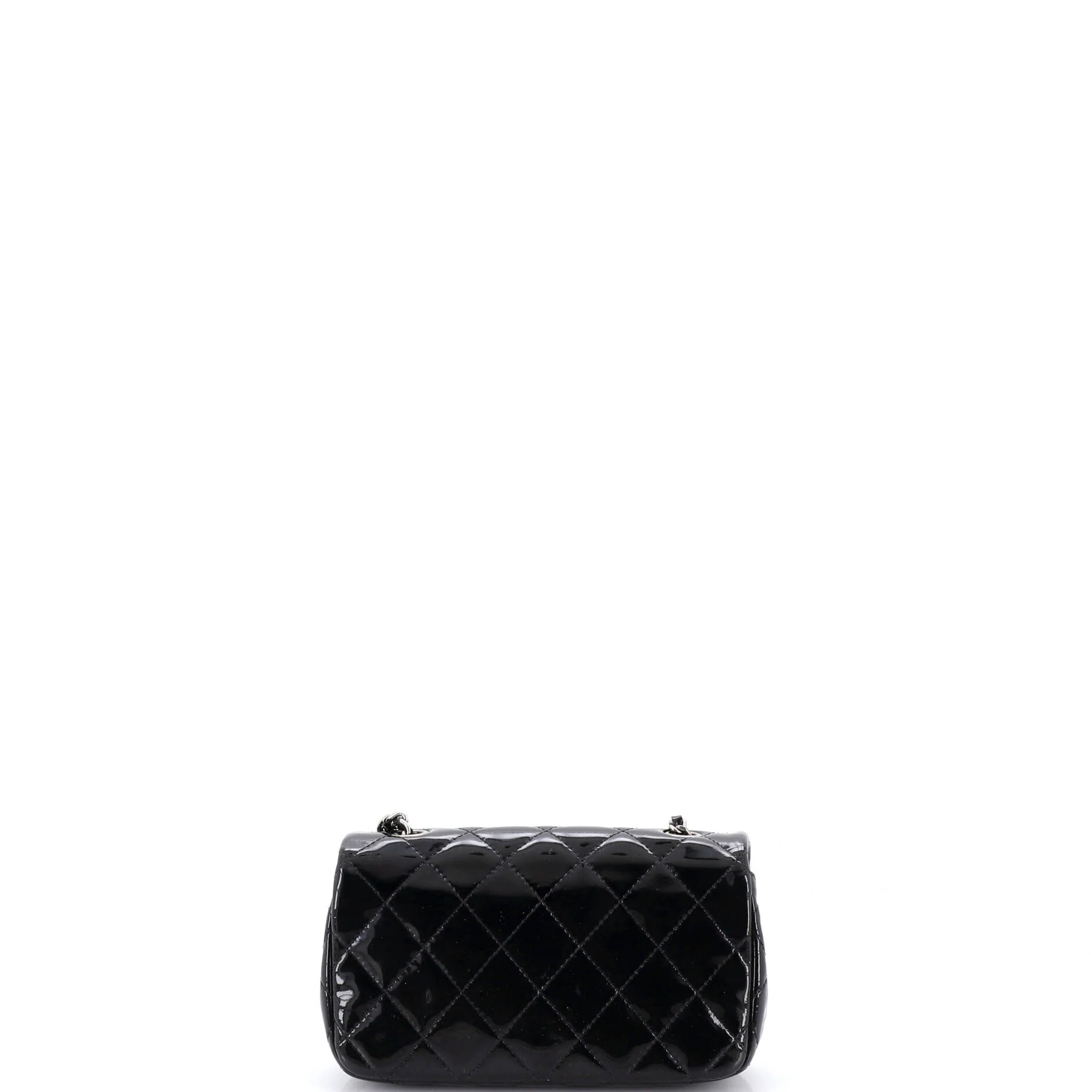 Classic Single Flap Bag Quilted Patent Extra Mini - Image 3