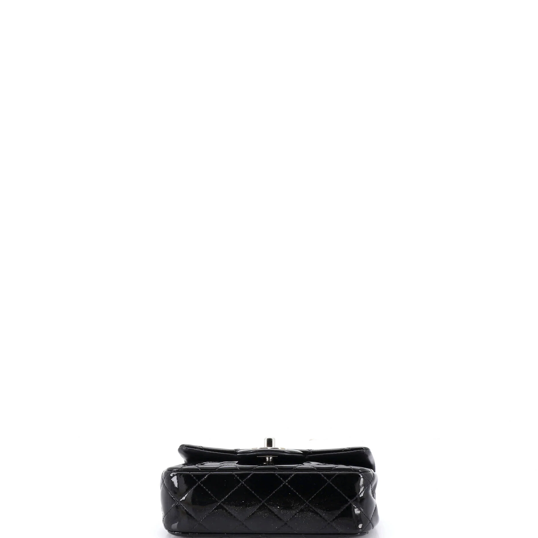 Classic Single Flap Bag Quilted Patent Extra Mini - Image 4