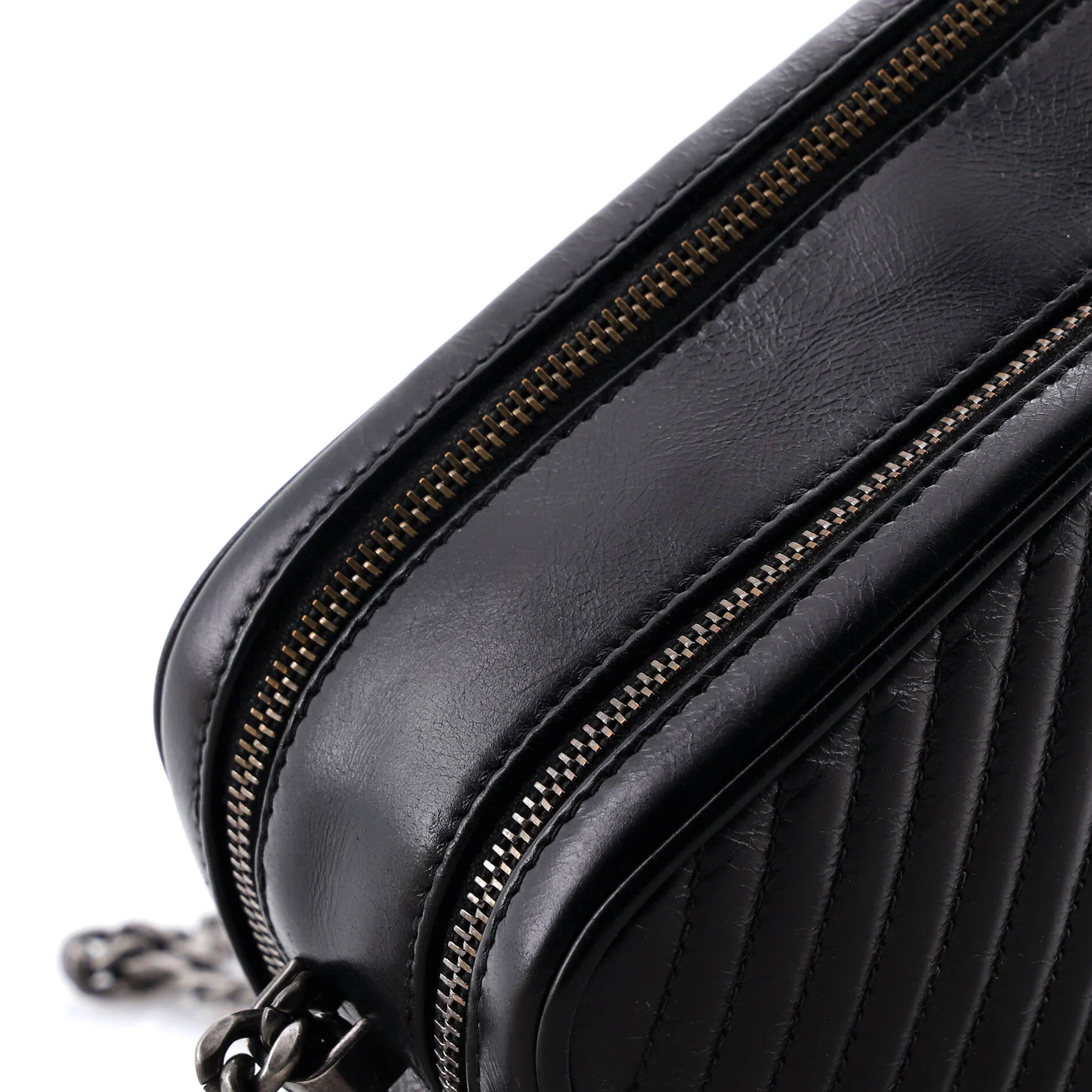 Coco Boy Camera Bag Quilted Leather Small - Image 6