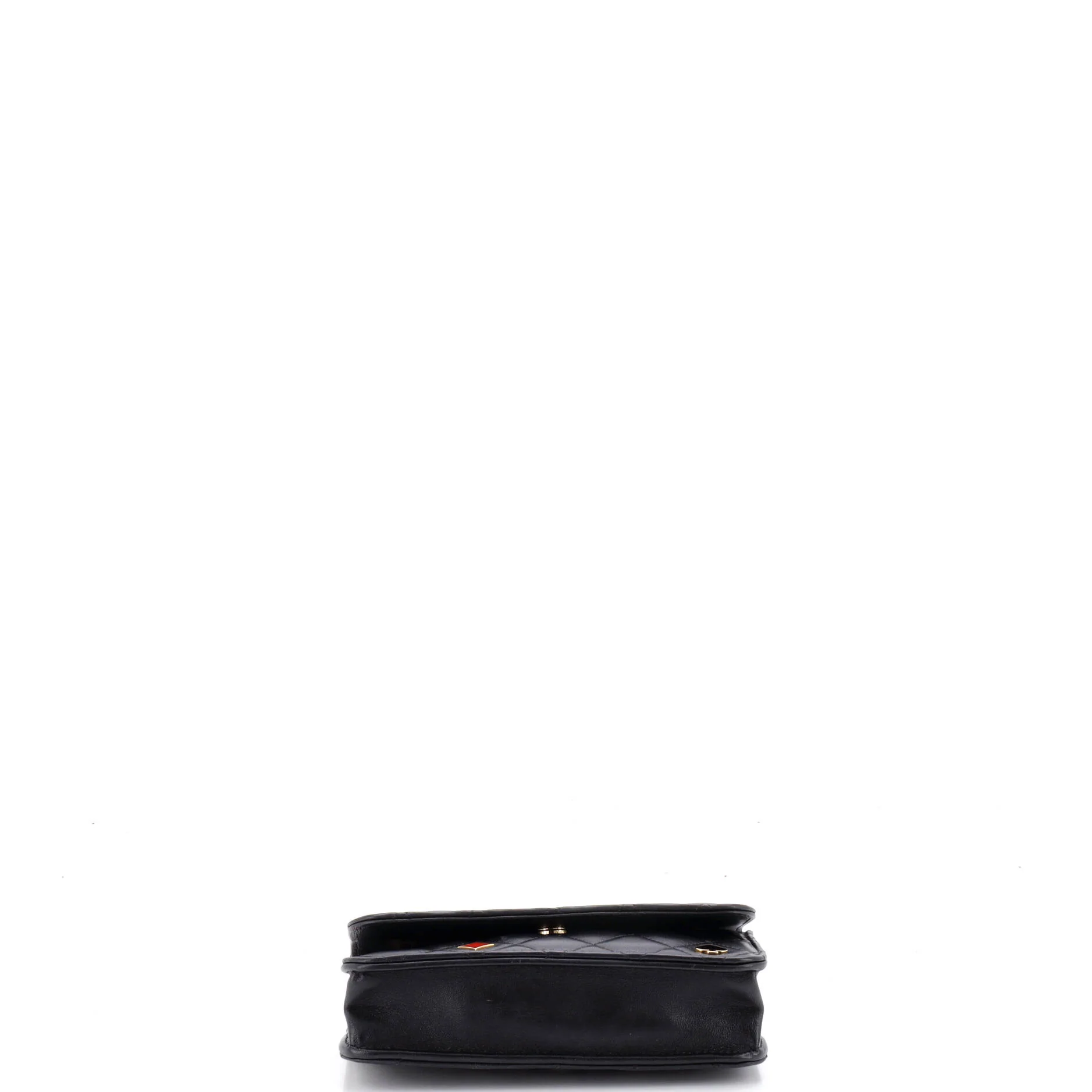 Coco Casino Flap Phone Holder with Chain Quilted Lambskin - Image 4
