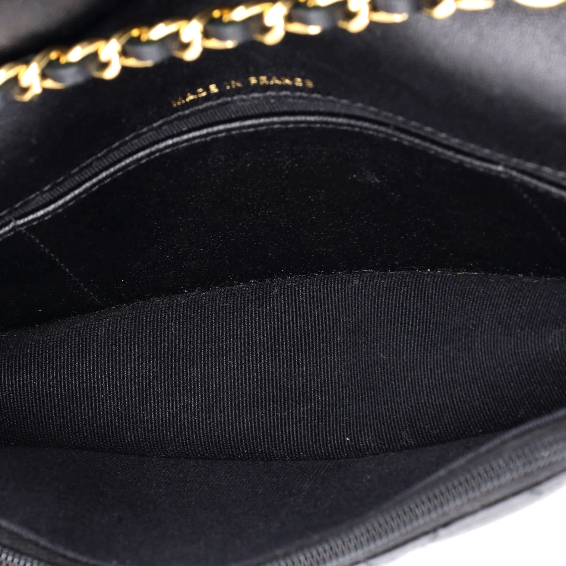 Coco Casino Flap Phone Holder with Chain Quilted Lambskin - Image 5