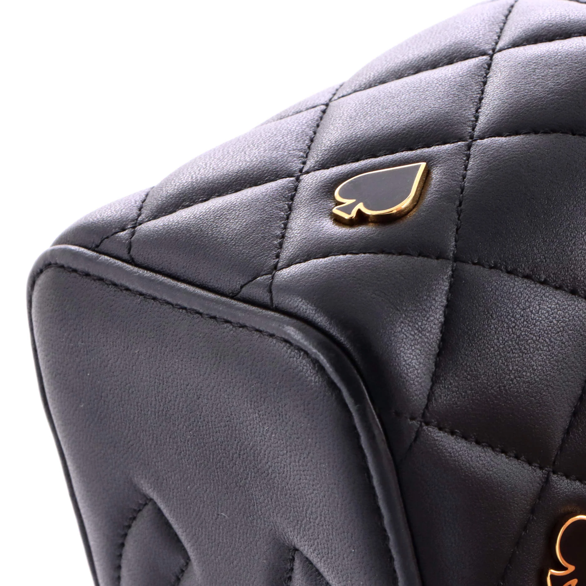 Coco Casino Vanity Case with Chain Quilted Lambskin Small - Image 6