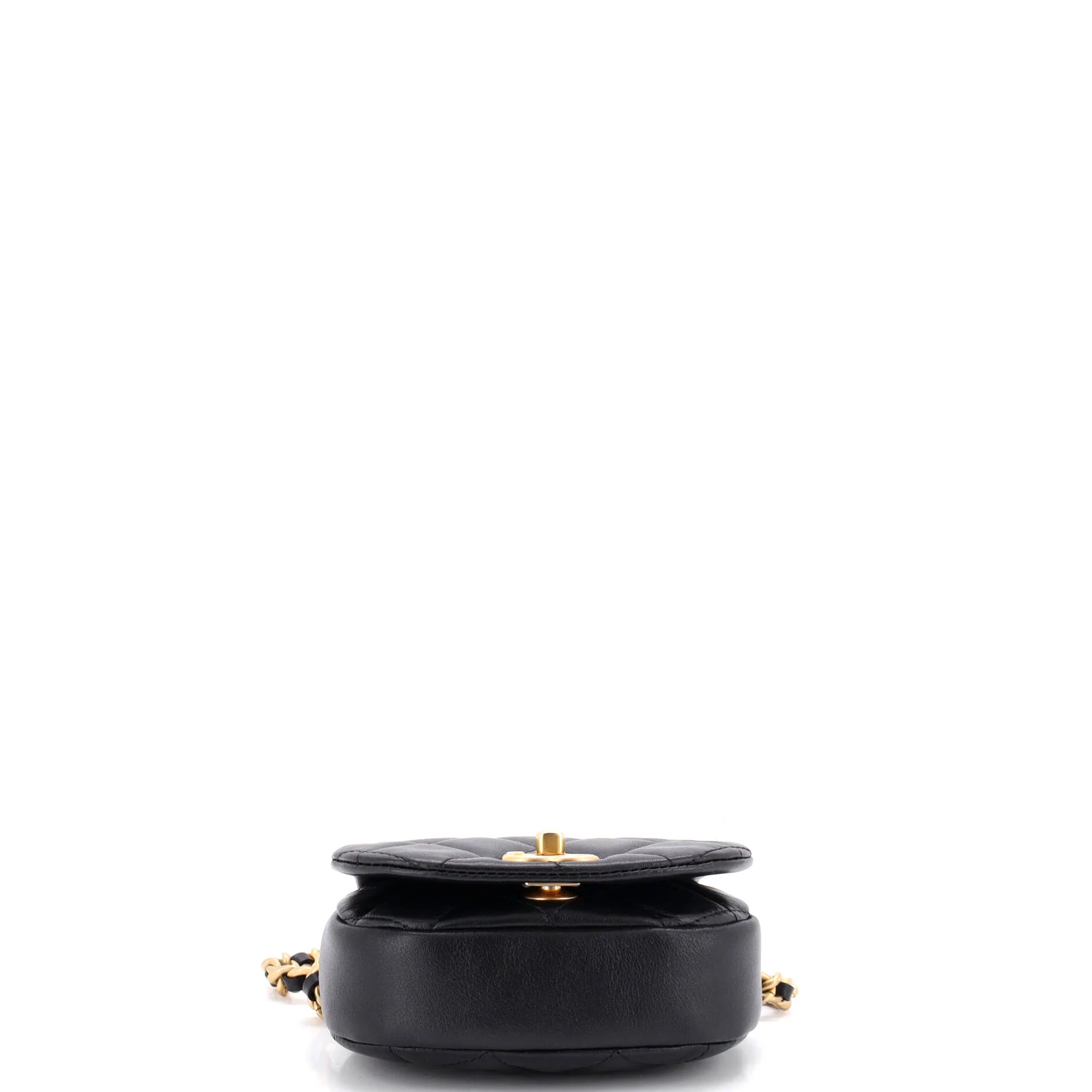Coco Mail Clutch with Chain Quilted Calfskin Mini - Image 4