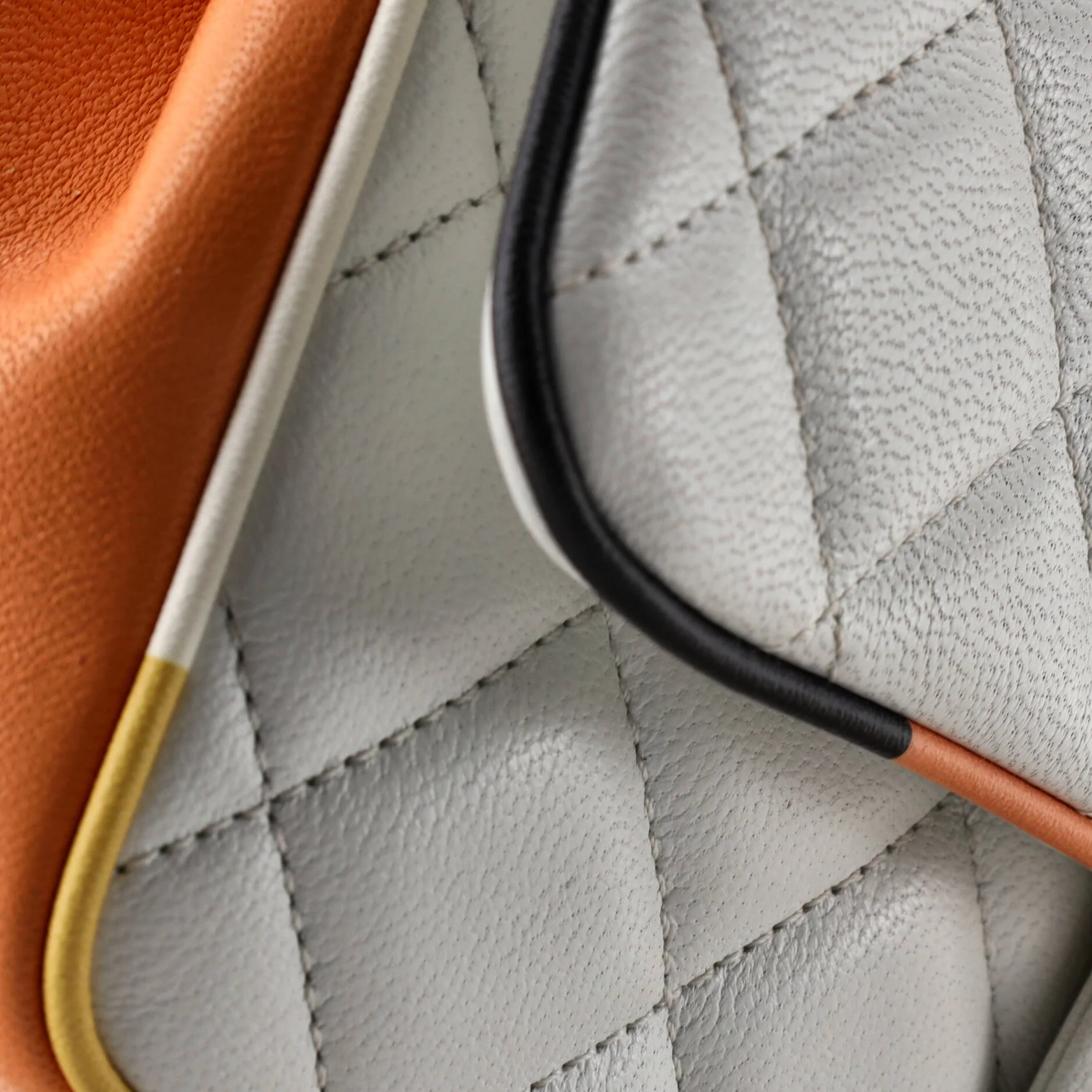 Cuba Color Flap Bag Quilted Lambskin Small - Image 6