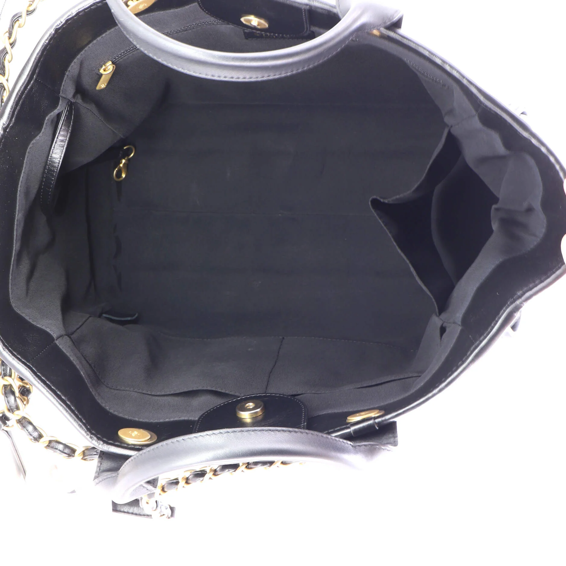 Deauville Tote Embellished Shiny Calfskin Medium - Image 5